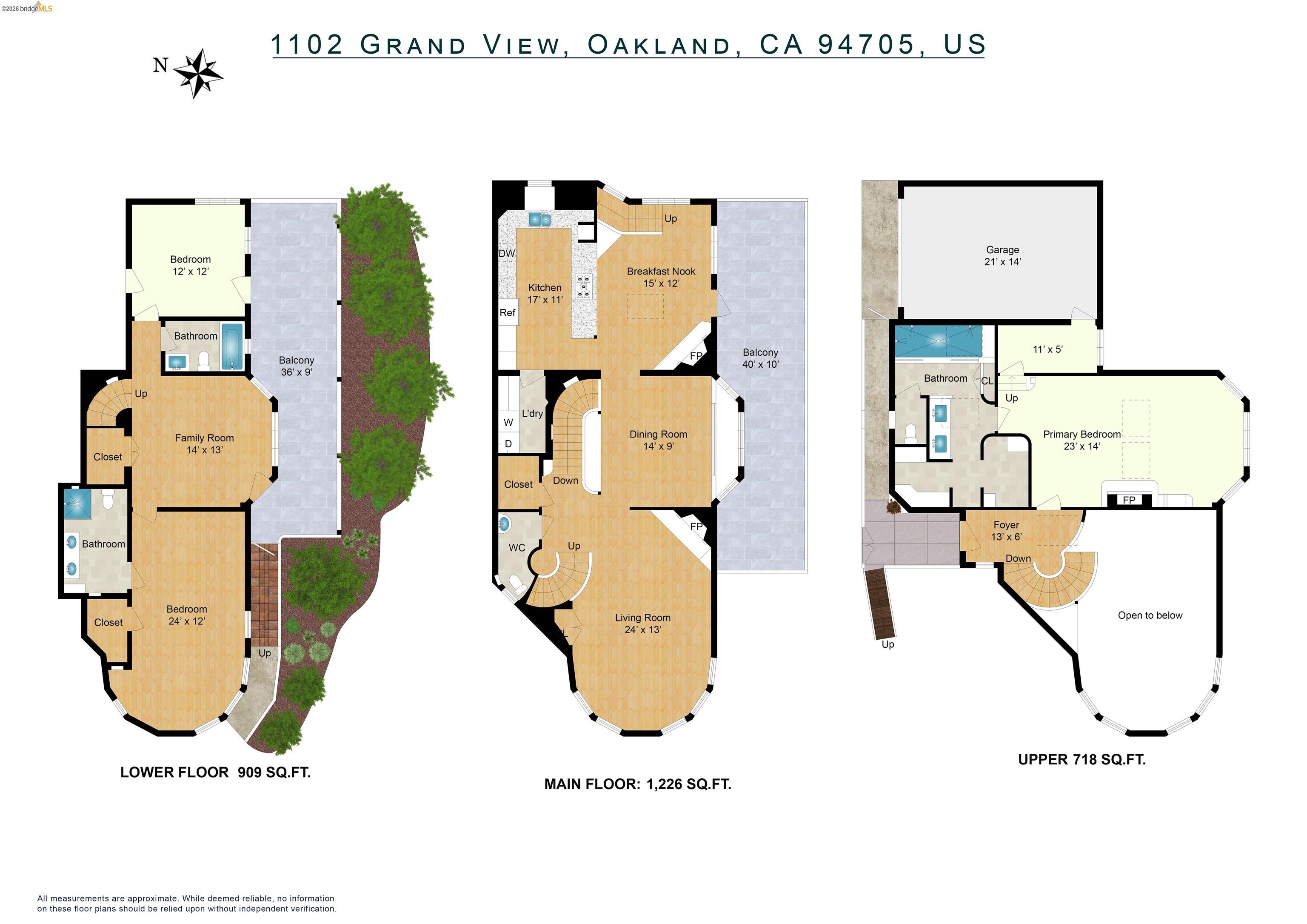 Detail Gallery Image 50 of 50 For 1102 Grand View Drive, Berkeley,  CA 94705-1628 - 3 Beds | 3/1 Baths