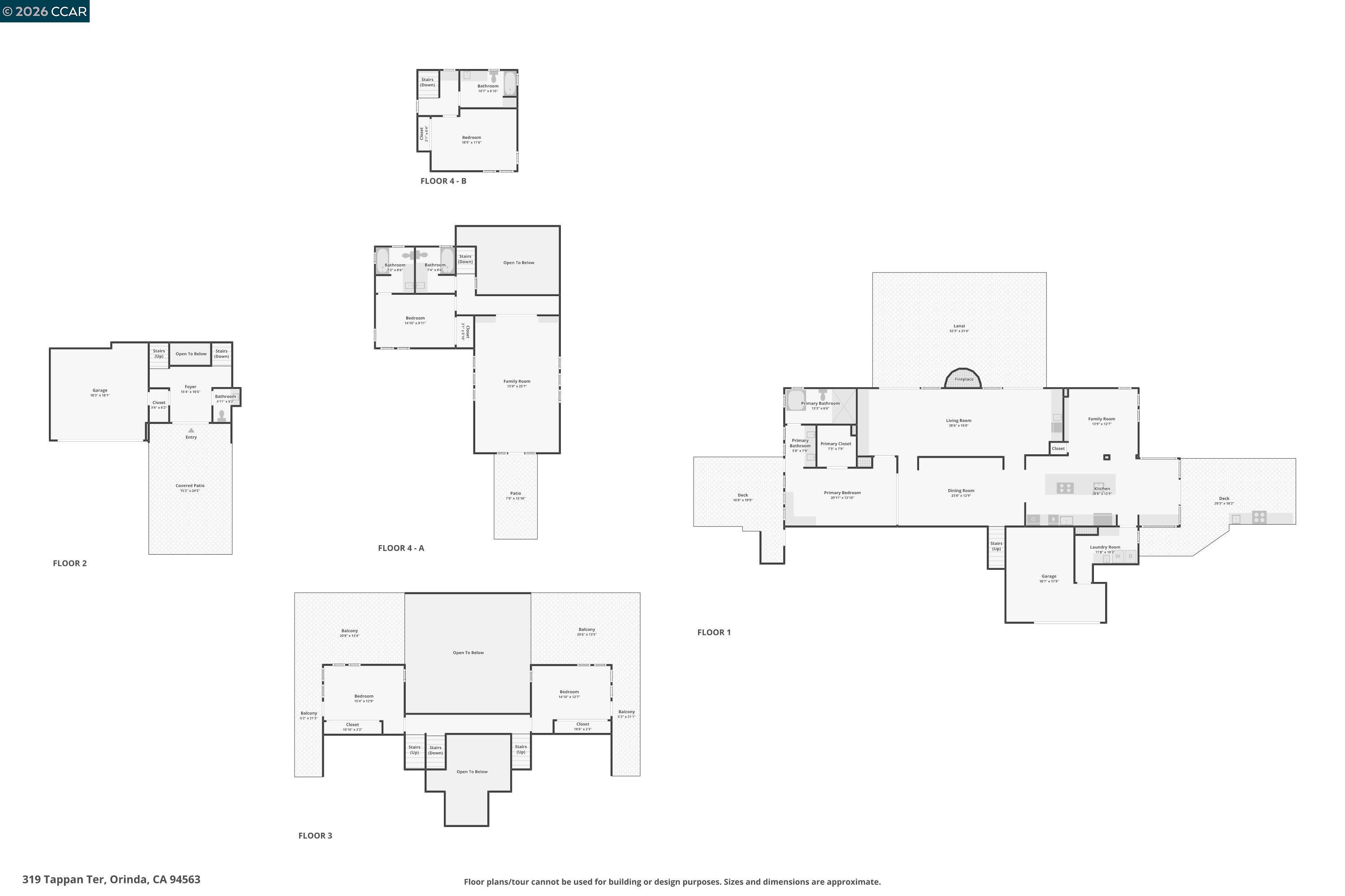 Detail Gallery Image 58 of 58 For 319 Tappan Ter, Orinda,  CA 94563 - 5 Beds | 4/1 Baths