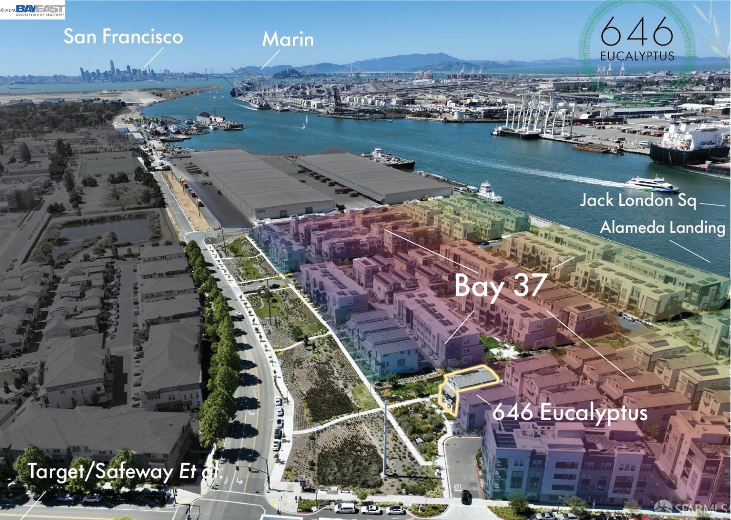 Detail Gallery Image 39 of 40 For 646 Eucalyptus Way, Alameda,  CA 94501 - 4 Beds | 3/1 Baths