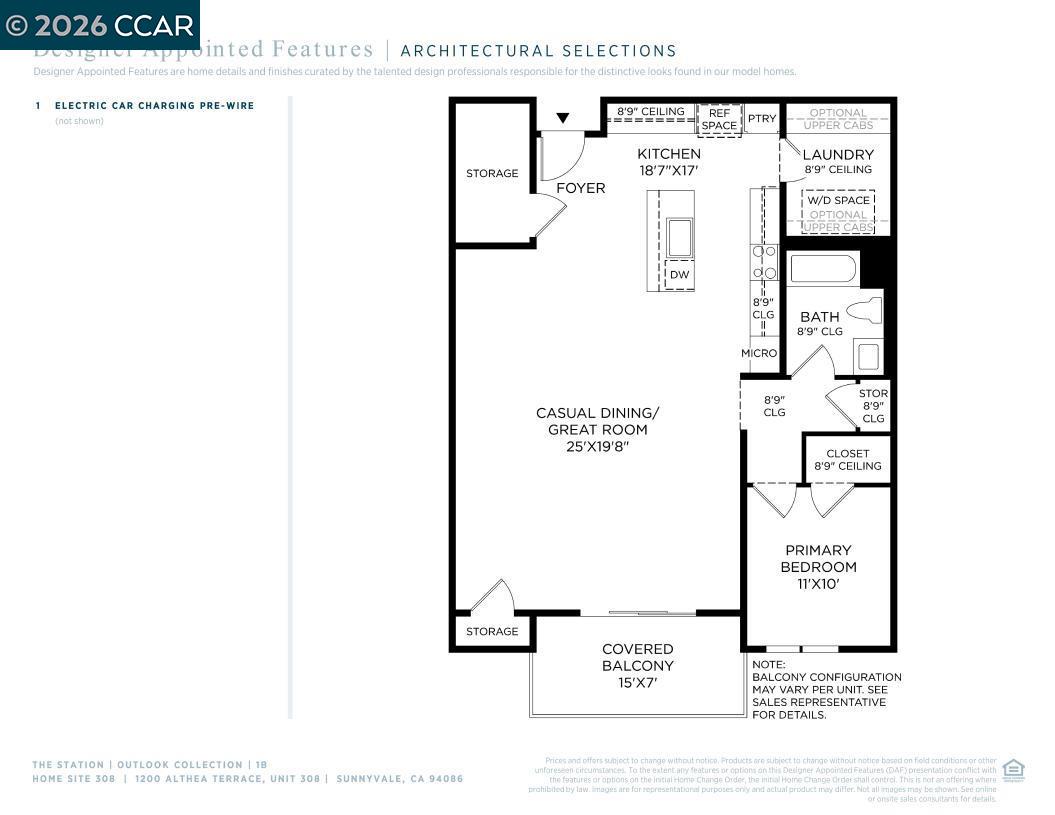 Detail Gallery Image 8 of 19 For 1200 Althea Terrace #308,  Sunnyvale,  CA 94086 - 1 Beds | 1 Baths