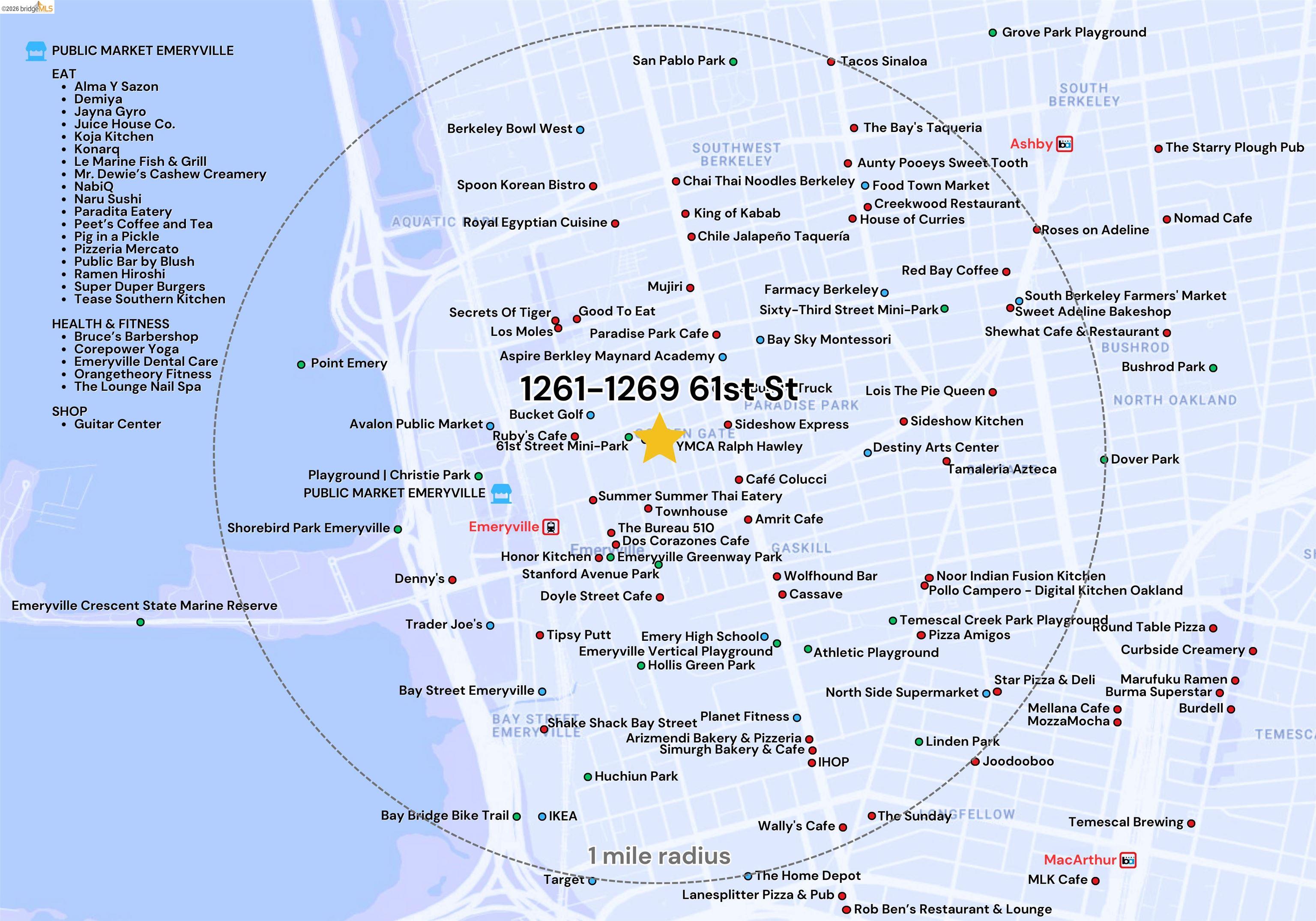 Detail Gallery Image 46 of 46 For 1261 61st St, Emeryville,  CA 94608 - – Beds | – Baths