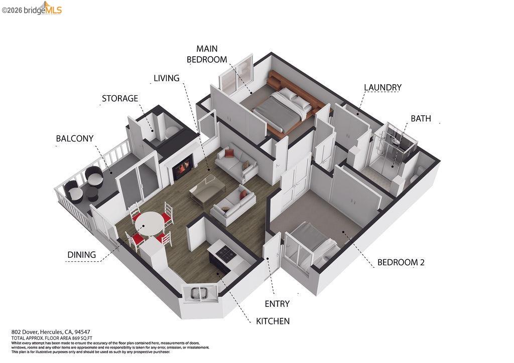 Detail Gallery Image 32 of 32 For 802 Dover, Hercules,  CA 94547 - 2 Beds | 1 Baths