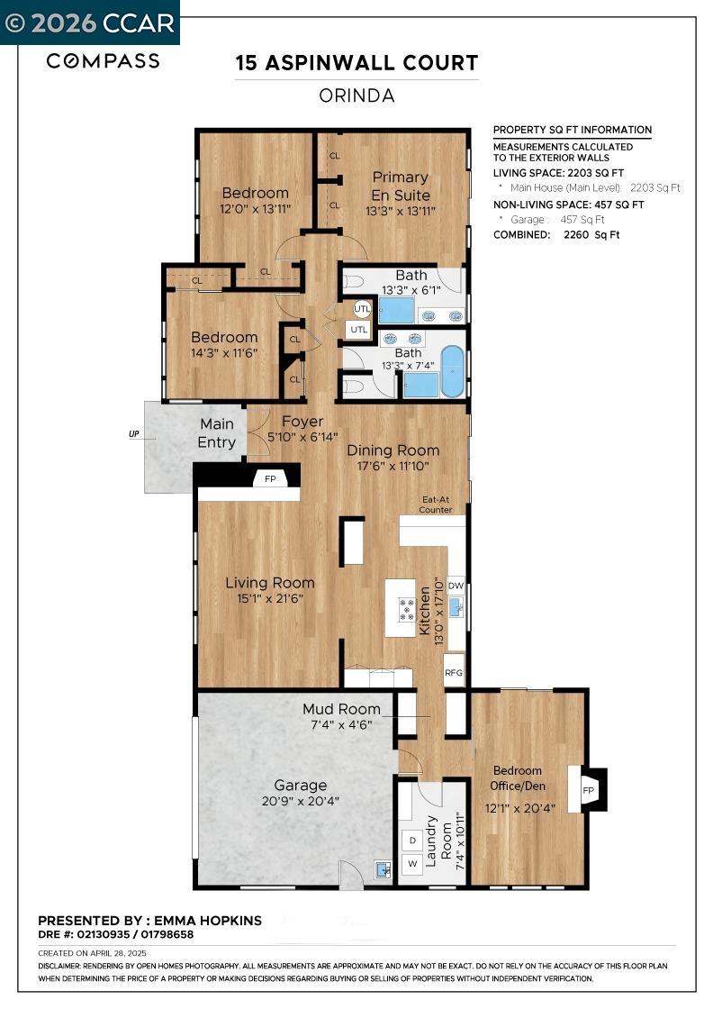 Detail Gallery Image 47 of 47 For 15 Aspinwall Ct, Orinda,  CA 94563 - 4 Beds | 2 Baths