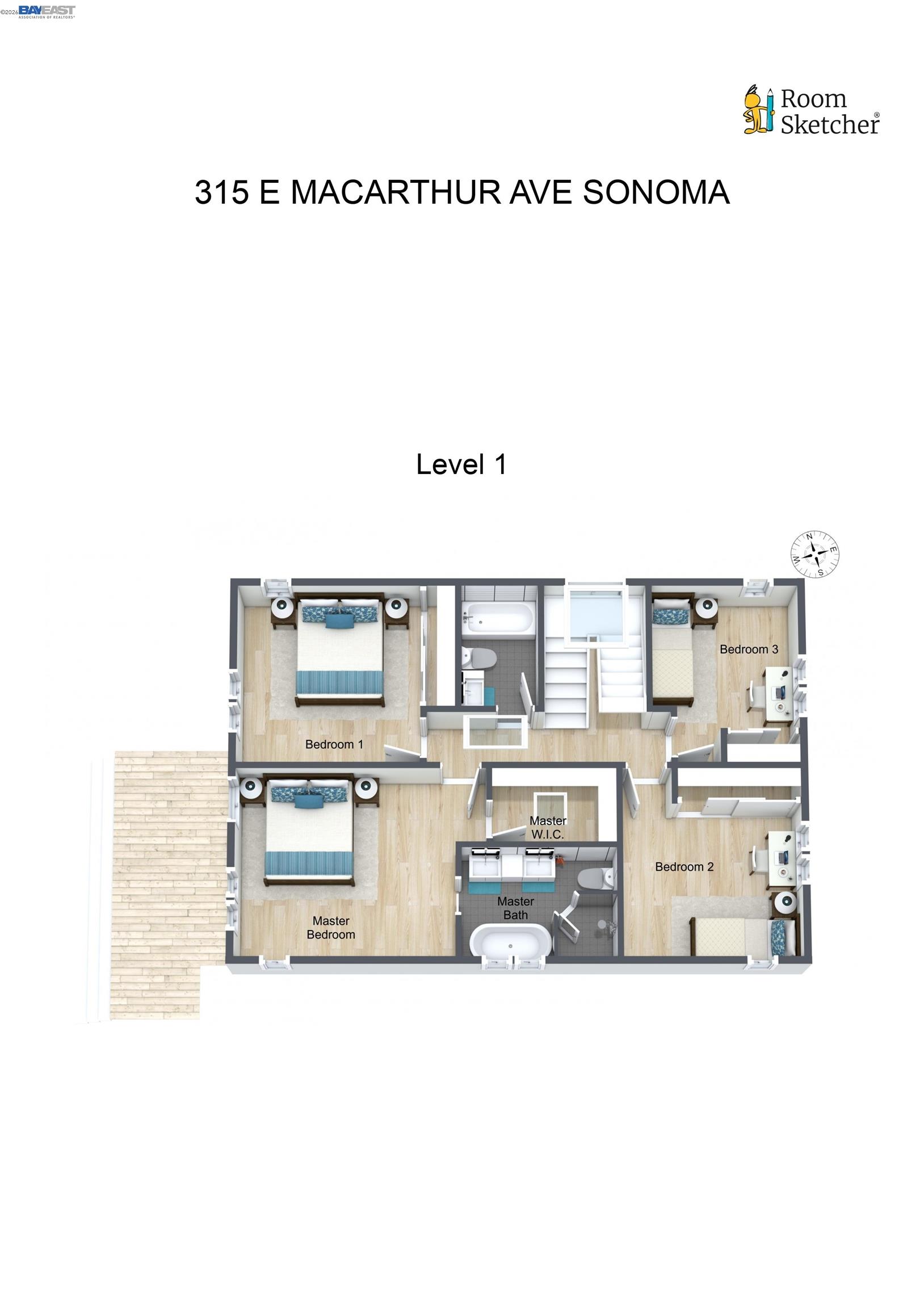 Detail Gallery Image 11 of 13 For 315 E Macarthur, Sonoma,  CA 95476-7617 - 6 Beds | 3/1 Baths