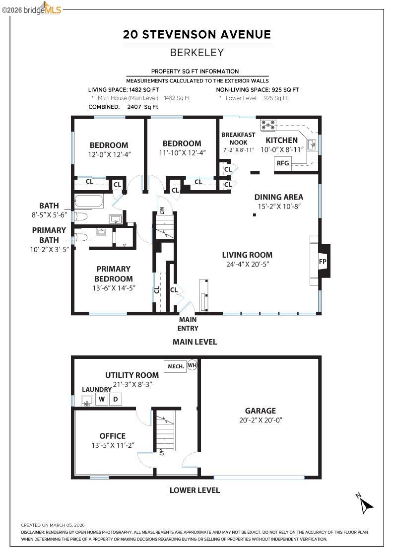 Detail Gallery Image 53 of 53 For 20 Stevenson Ave., Berkeley,  CA 94708 - 3 Beds | 2 Baths