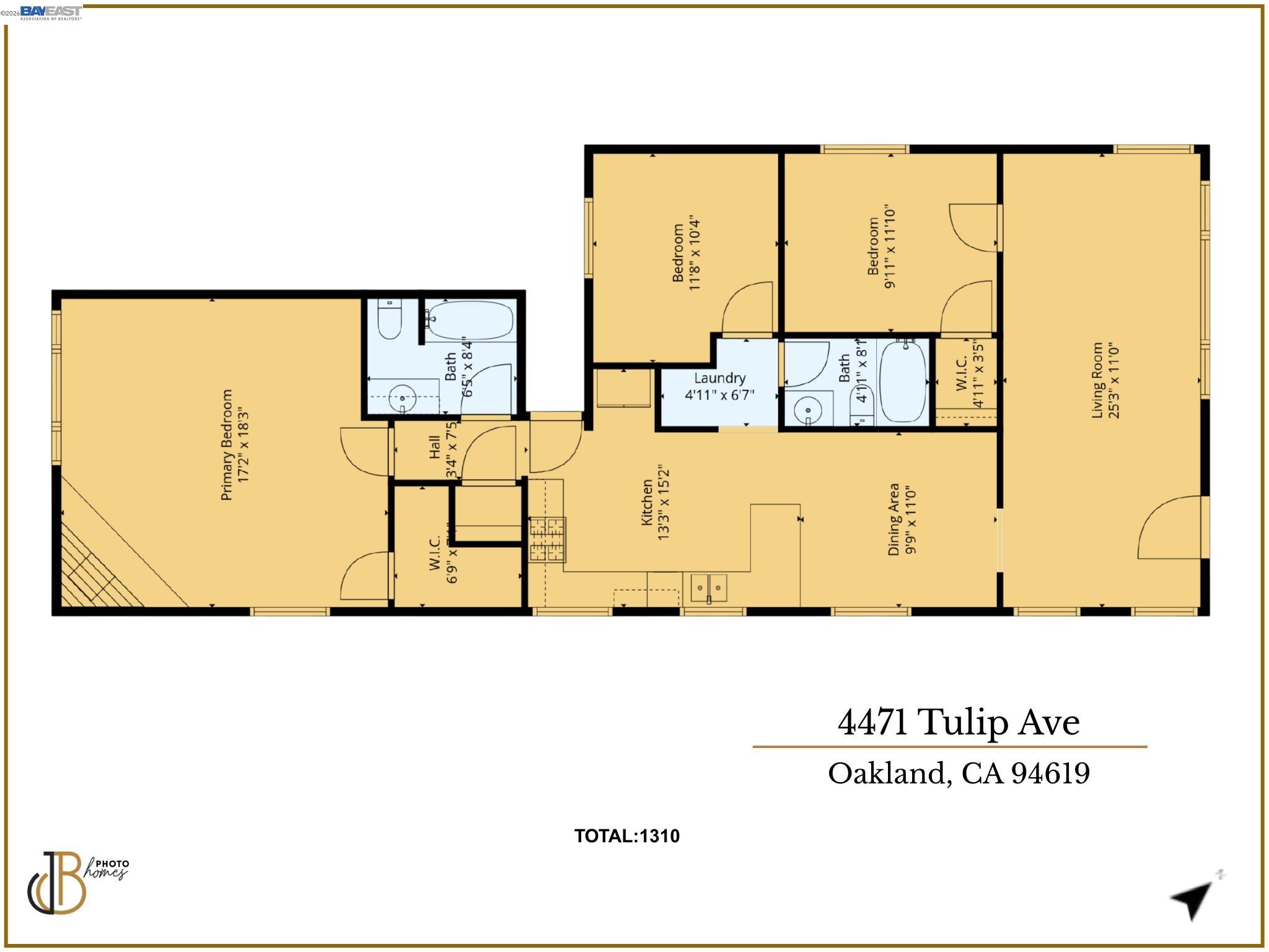 Detail Gallery Image 58 of 60 For 4471 Tulip Ave, Oakland,  CA 94619 - 3 Beds | 2 Baths