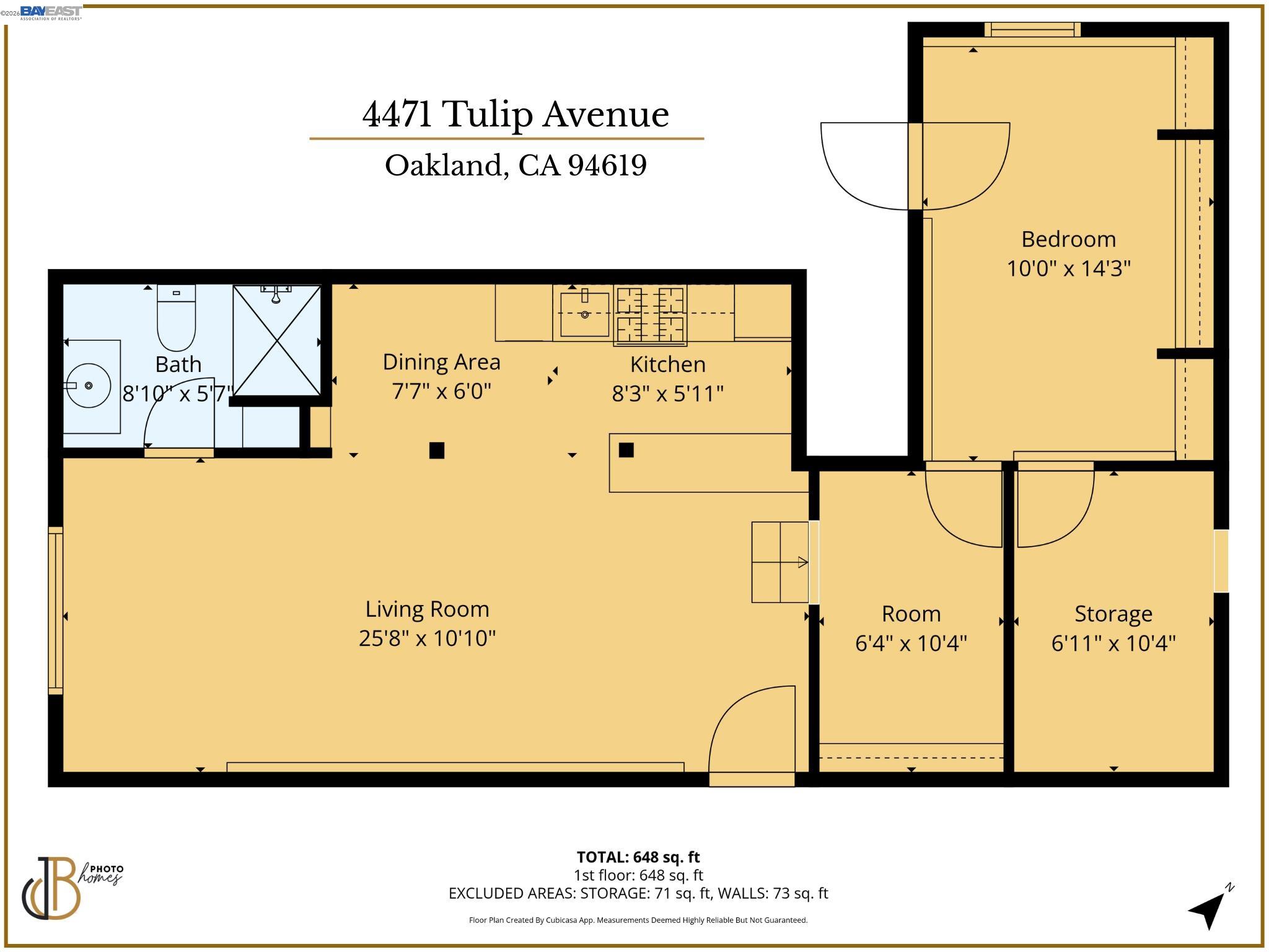 Detail Gallery Image 59 of 60 For 4471 Tulip Ave, Oakland,  CA 94619 - 3 Beds | 2 Baths
