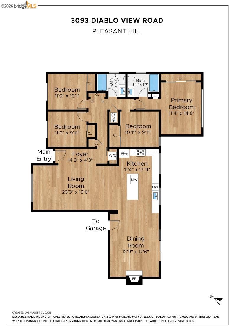 Detail Gallery Image 34 of 44 For 3093 Diablo View Rd, Pleasant Hill,  CA 94523 - 4 Beds | 2 Baths