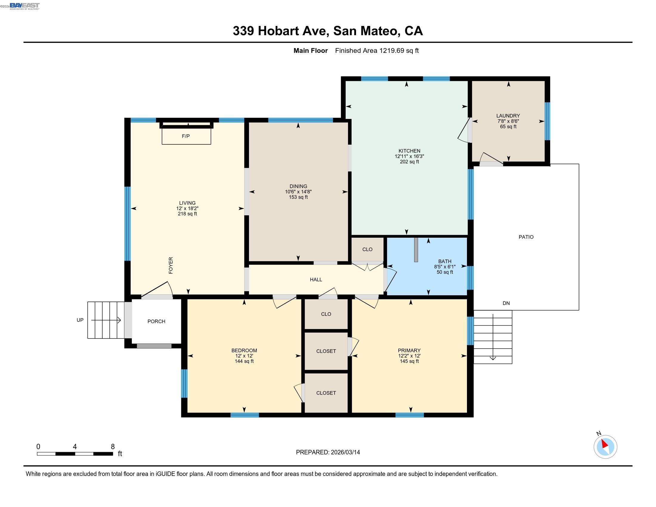 Detail Gallery Image 33 of 33 For 339 Hobart Ave, San Mateo,  CA 94402 - 2 Beds | 1 Baths