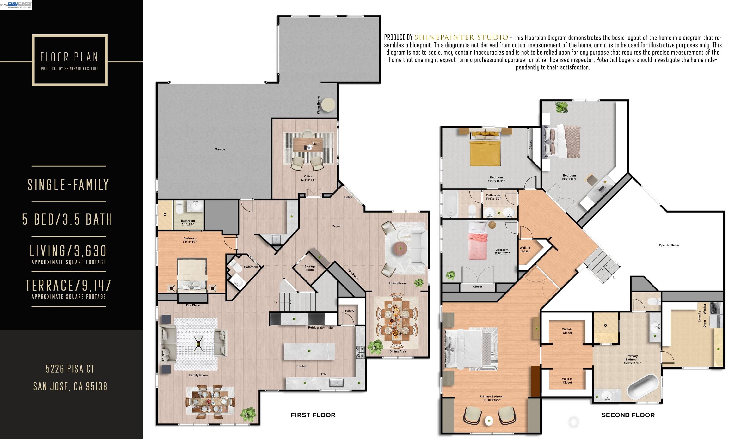 Detail Gallery Image 60 of 60 For 5226 Pisa Ct, San Jose,  CA 95138 - 5 Beds | 3/1 Baths