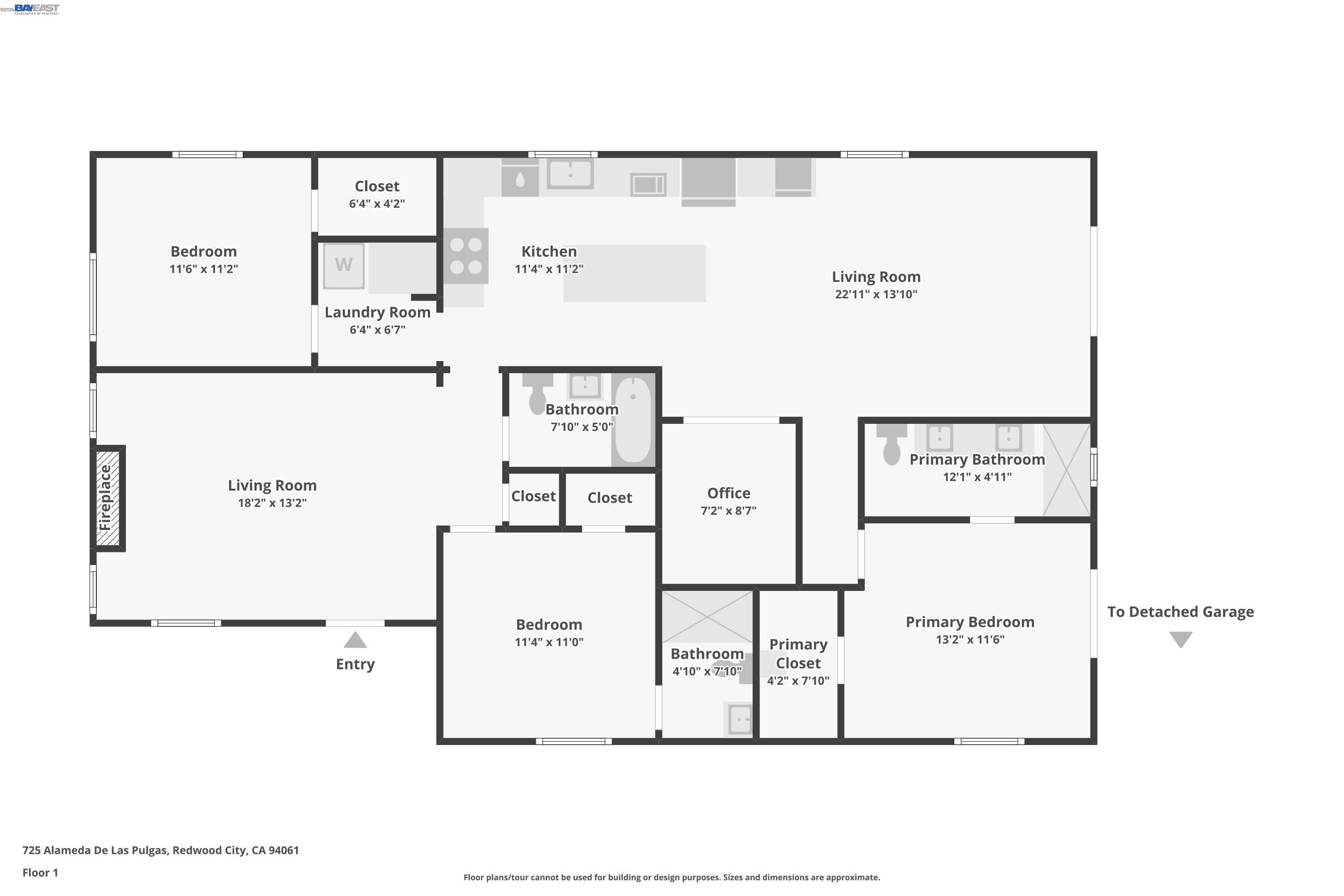 Detail Gallery Image 51 of 52 For 725 Alameda De Las Pulgas, San Mateo,  CA 94601 - 3 Beds | 3 Baths