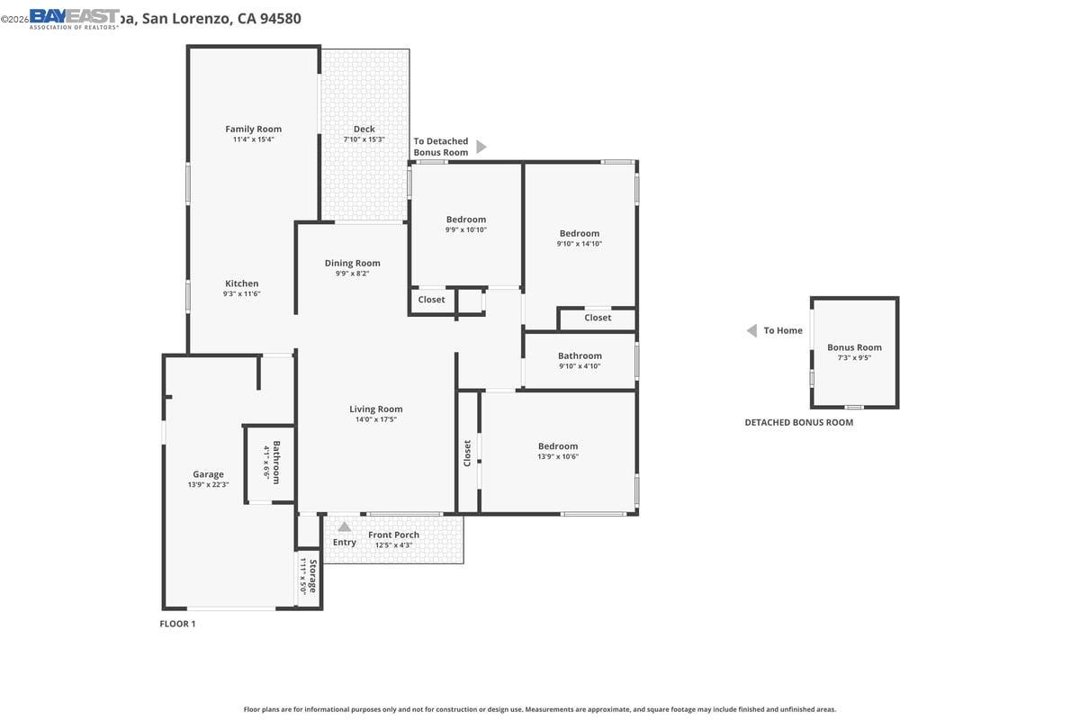 Detail Gallery Image 42 of 42 For 17790 via Arriba, San Lorenzo,  CA 94580 - 3 Beds | 2 Baths