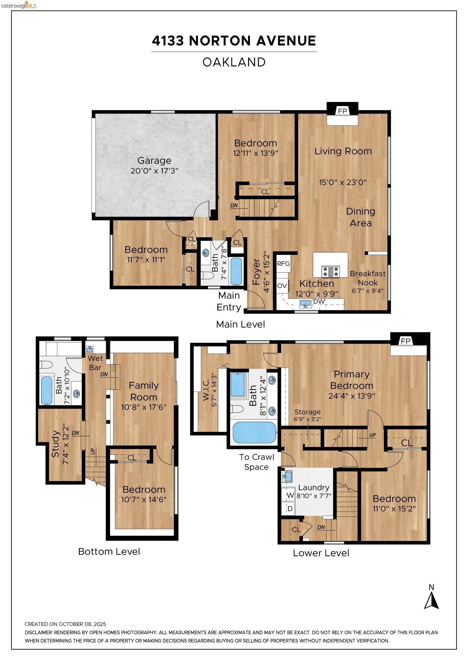 Detail Gallery Image 58 of 59 For 4133 Norton Ave, Oakland,  CA 94602 - 5 Beds | 3 Baths
