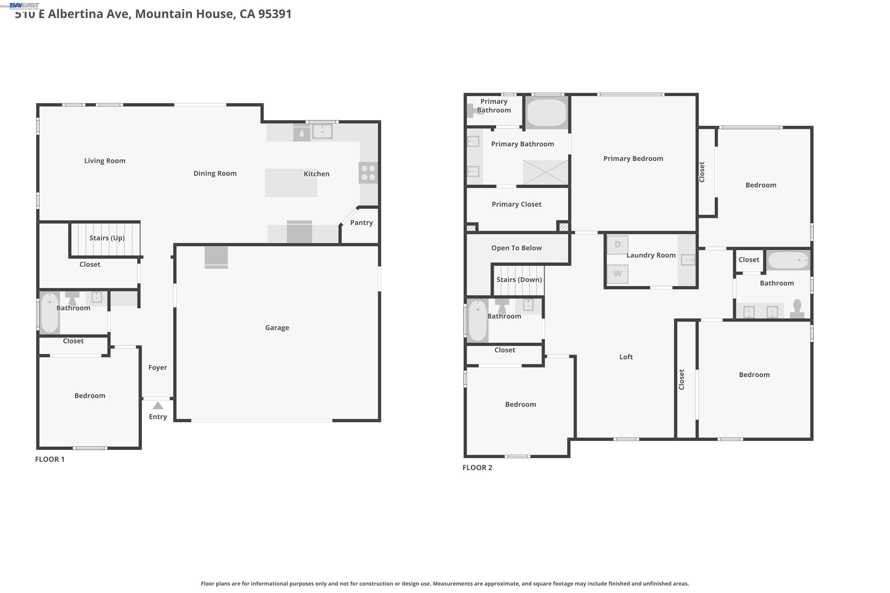 Detail Gallery Image 58 of 58 For 510 E Albertina Ave, Mountain House,  CA 95391 - 5 Beds | 4 Baths