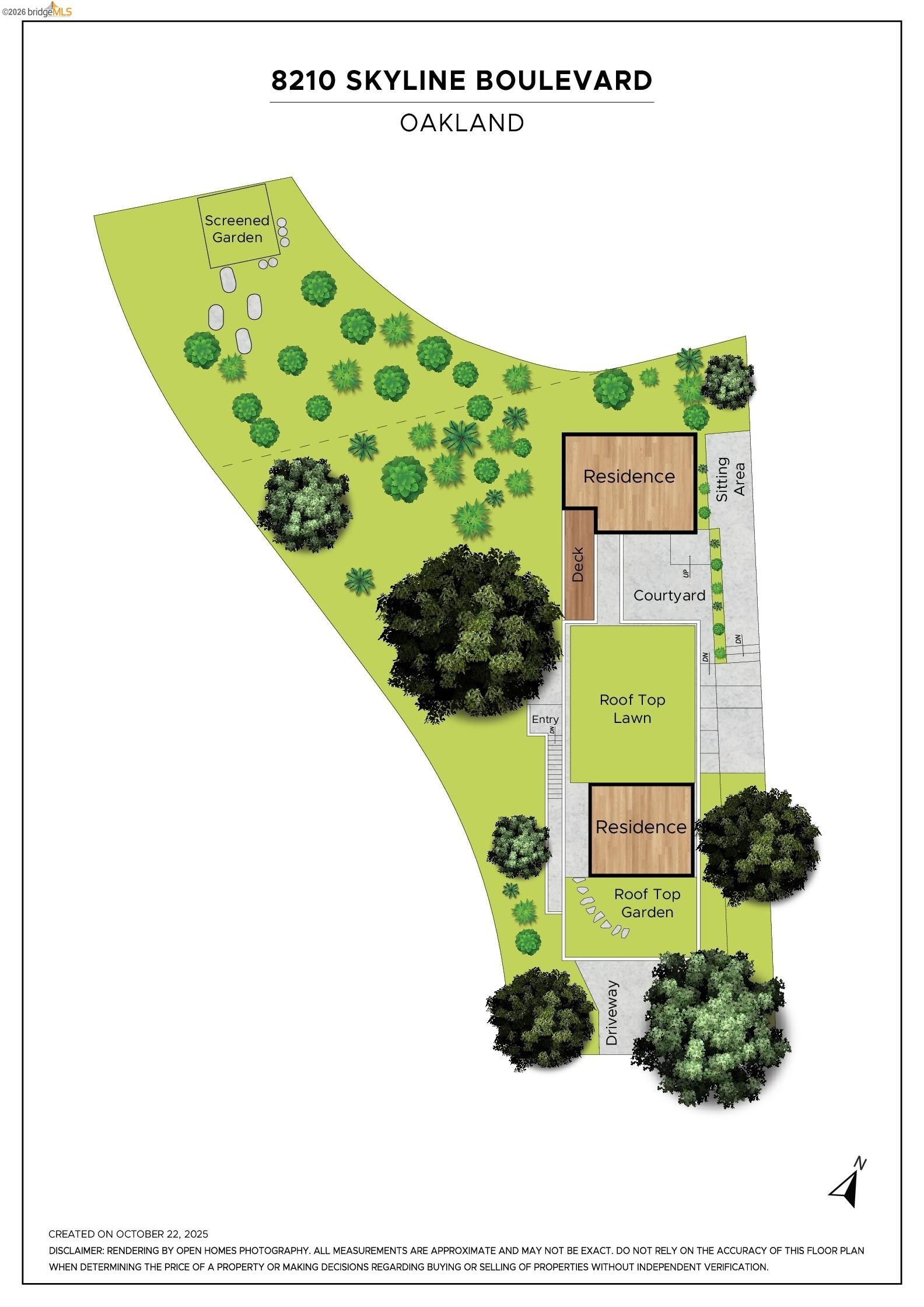 Detail Gallery Image 60 of 60 For 8210 Skyline Blvd, Oakland,  CA 94611 - 4 Beds | 3 Baths