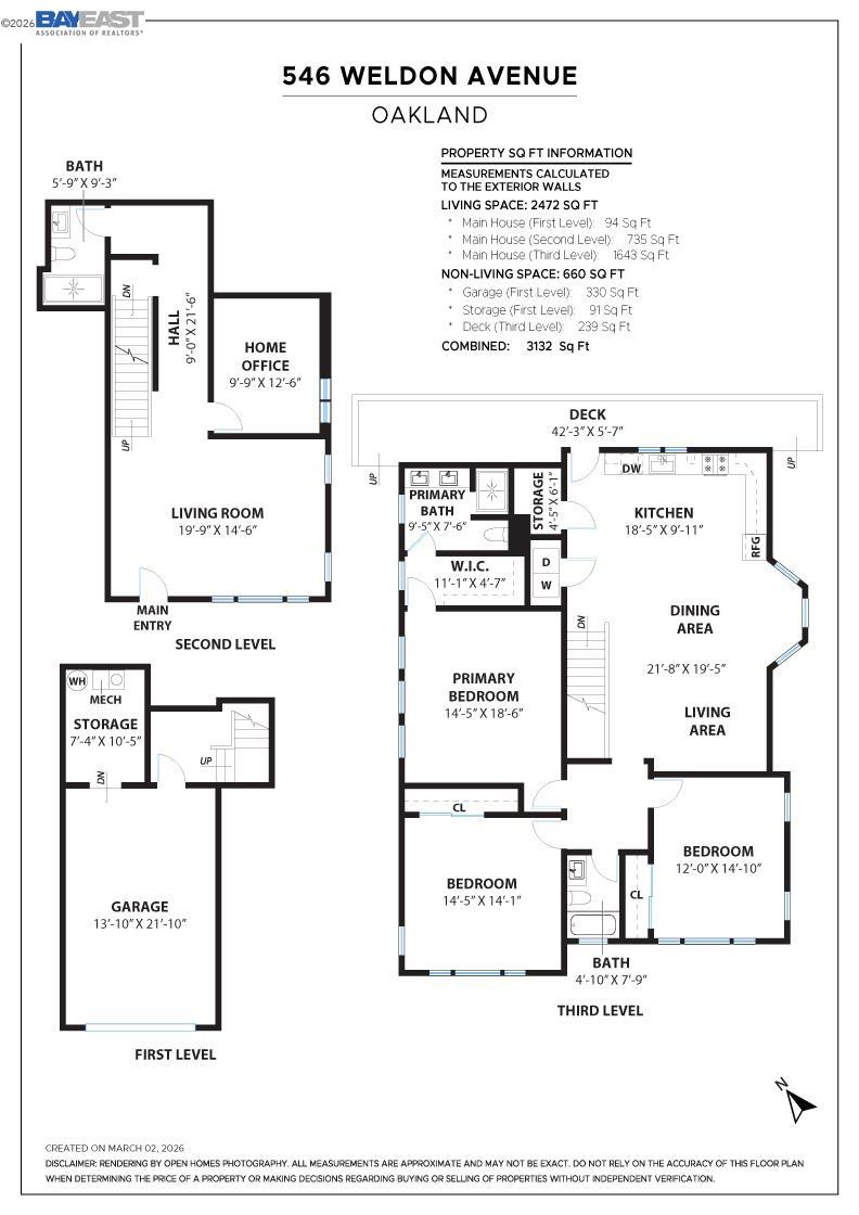 Detail Gallery Image 48 of 48 For 546 Weldon Ave, Oakland,  CA 94610 - 3 Beds | 3 Baths