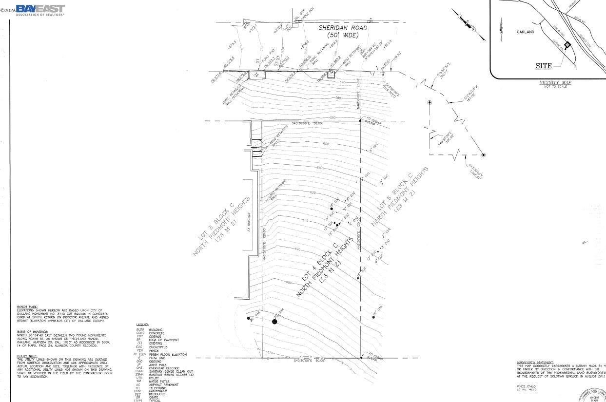 Detail Gallery Image 10 of 11 For 209 Sheridan Rd, Oakland,  CA 94618 - – Beds | – Baths