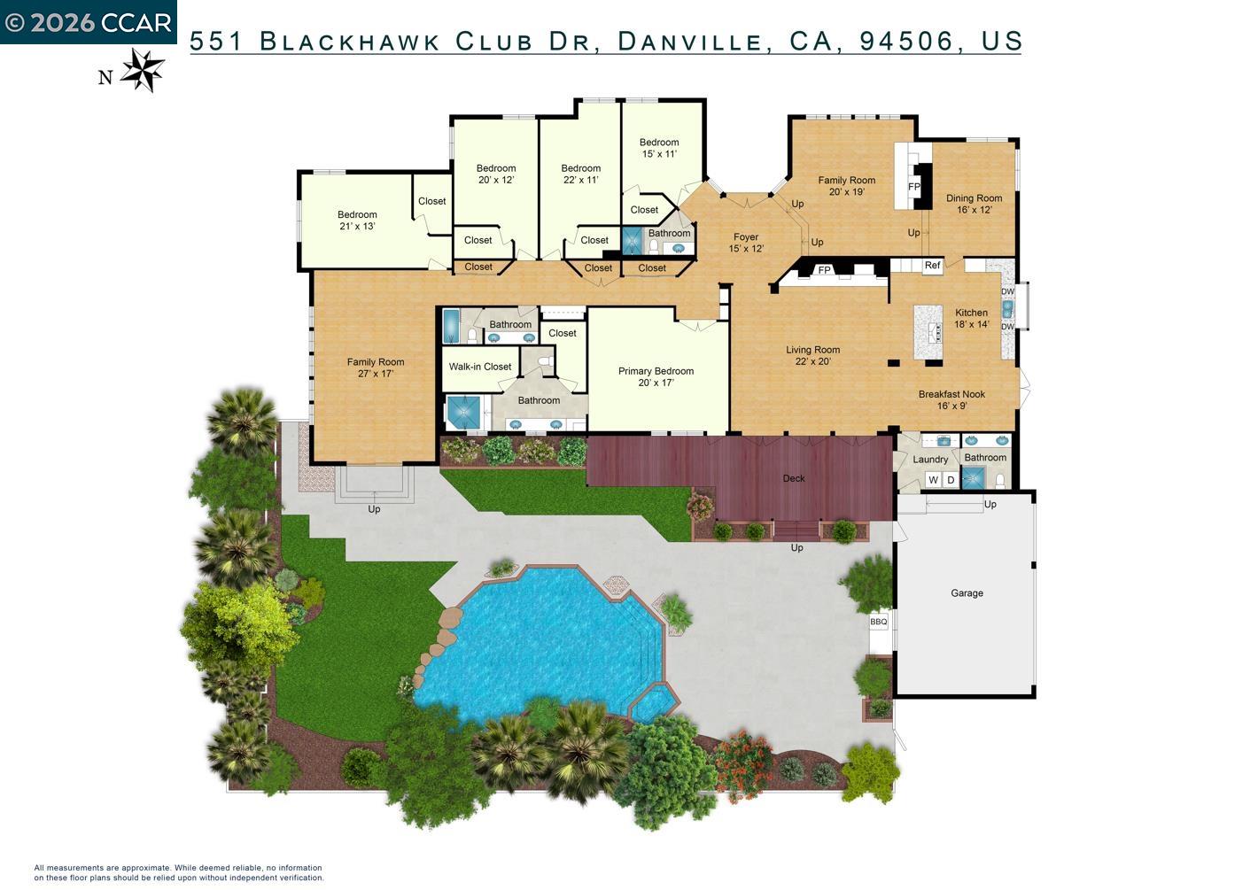Detail Gallery Image 60 of 60 For 551 Blackhawk Club Dr, Danville,  CA 94506 - 5 Beds | 4 Baths