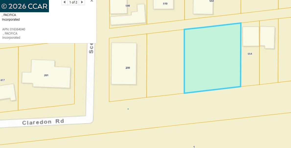 Detail Gallery Image 5 of 7 For 490 Clarendon Rd, Pacifica,  CA 94044 - – Beds | – Baths