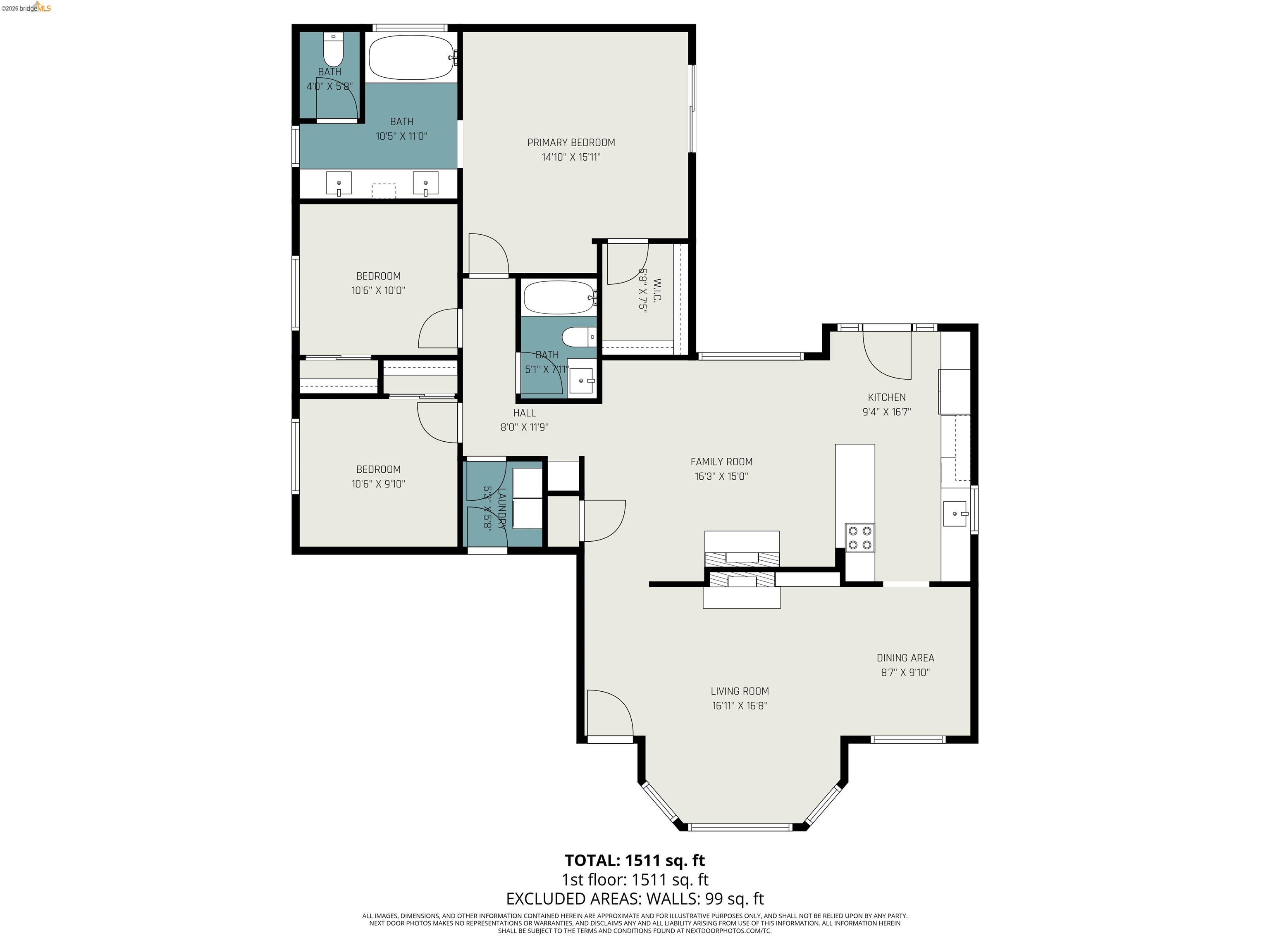 Detail Gallery Image 5 of 41 For 80 Mandeville Ct, Oakley,  CA 94561 - 3 Beds | 2 Baths