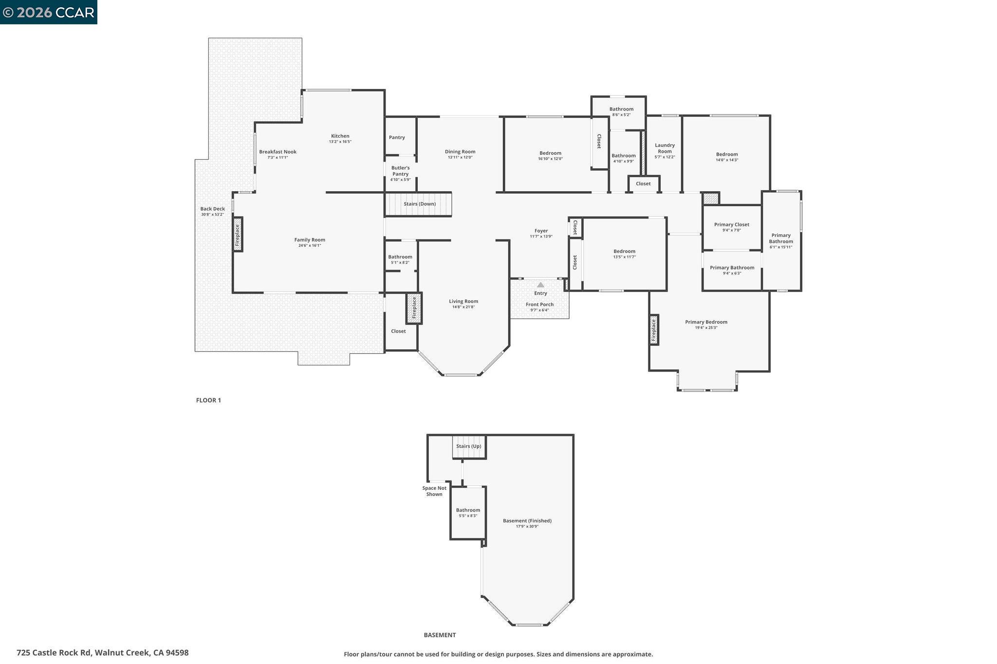 Detail Gallery Image 50 of 50 For 725 Castle Rock Rd, Walnut Creek,  CA 94598 - 5 Beds | 3/1 Baths