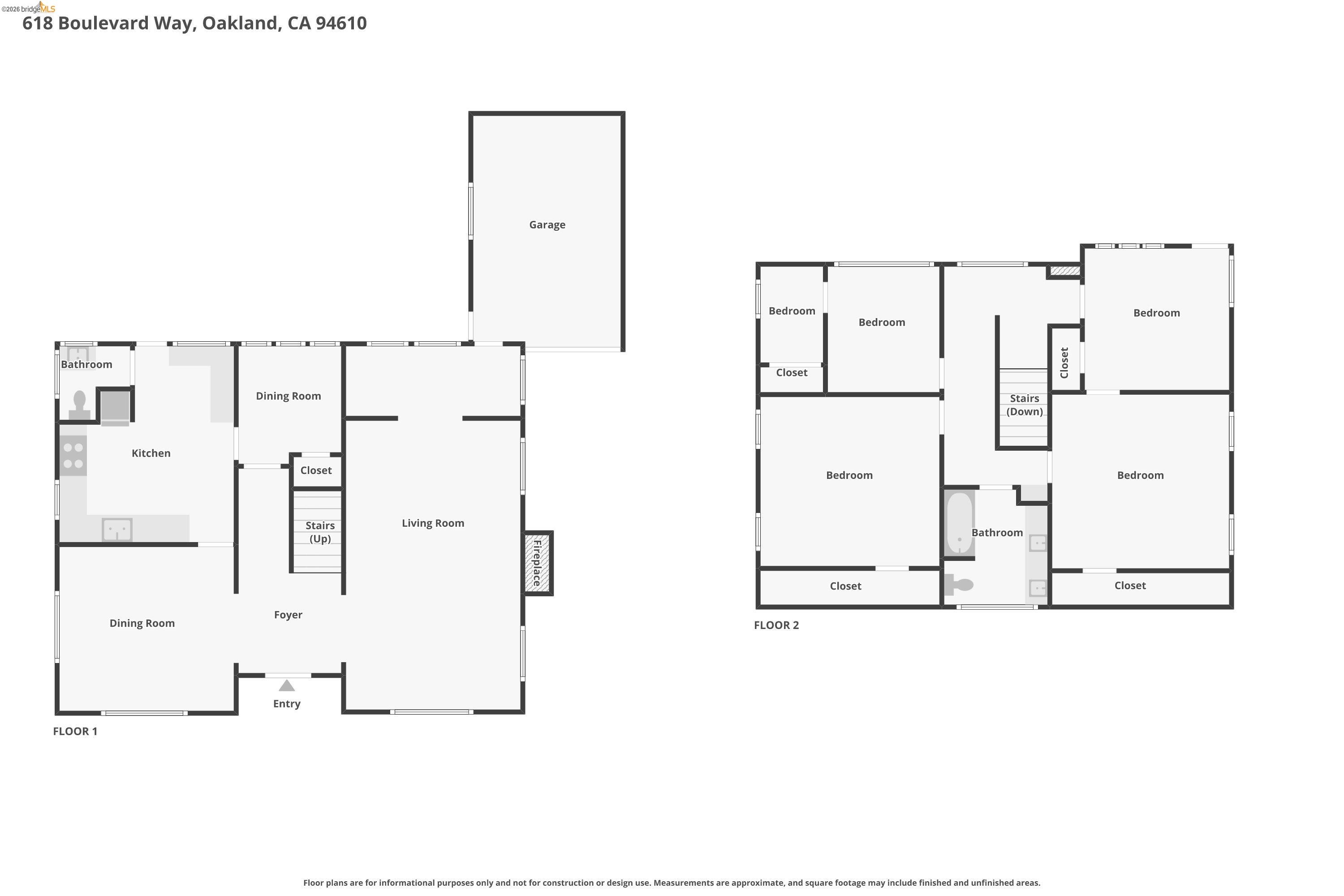 Detail Gallery Image 49 of 49 For 618 Boulevard Way, Piedmont,  CA 94610 - 4 Beds | 1 Baths