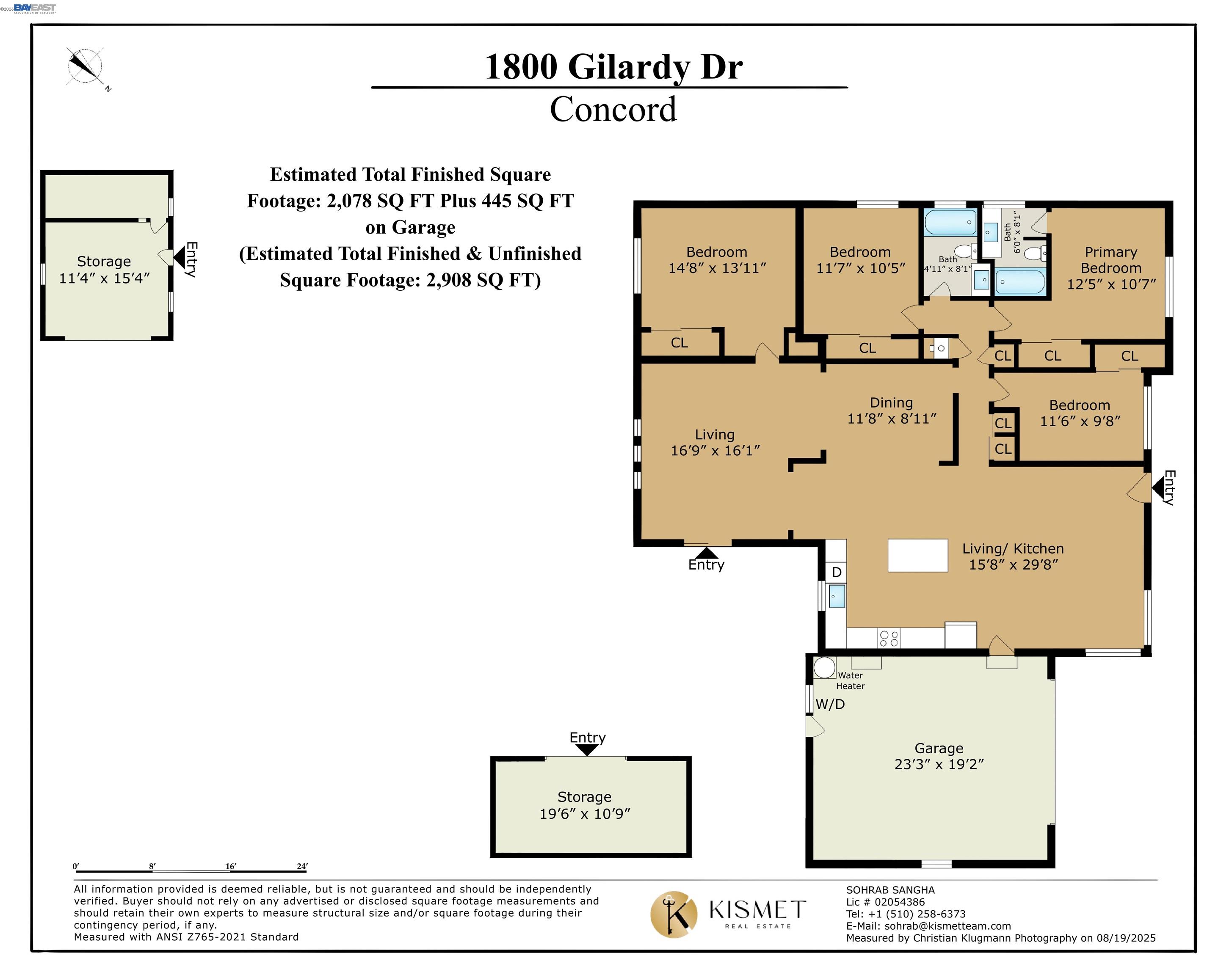 Detail Gallery Image 39 of 40 For 1800 Gilardy Dr, Concord,  CA 94518 - 4 Beds | 2 Baths