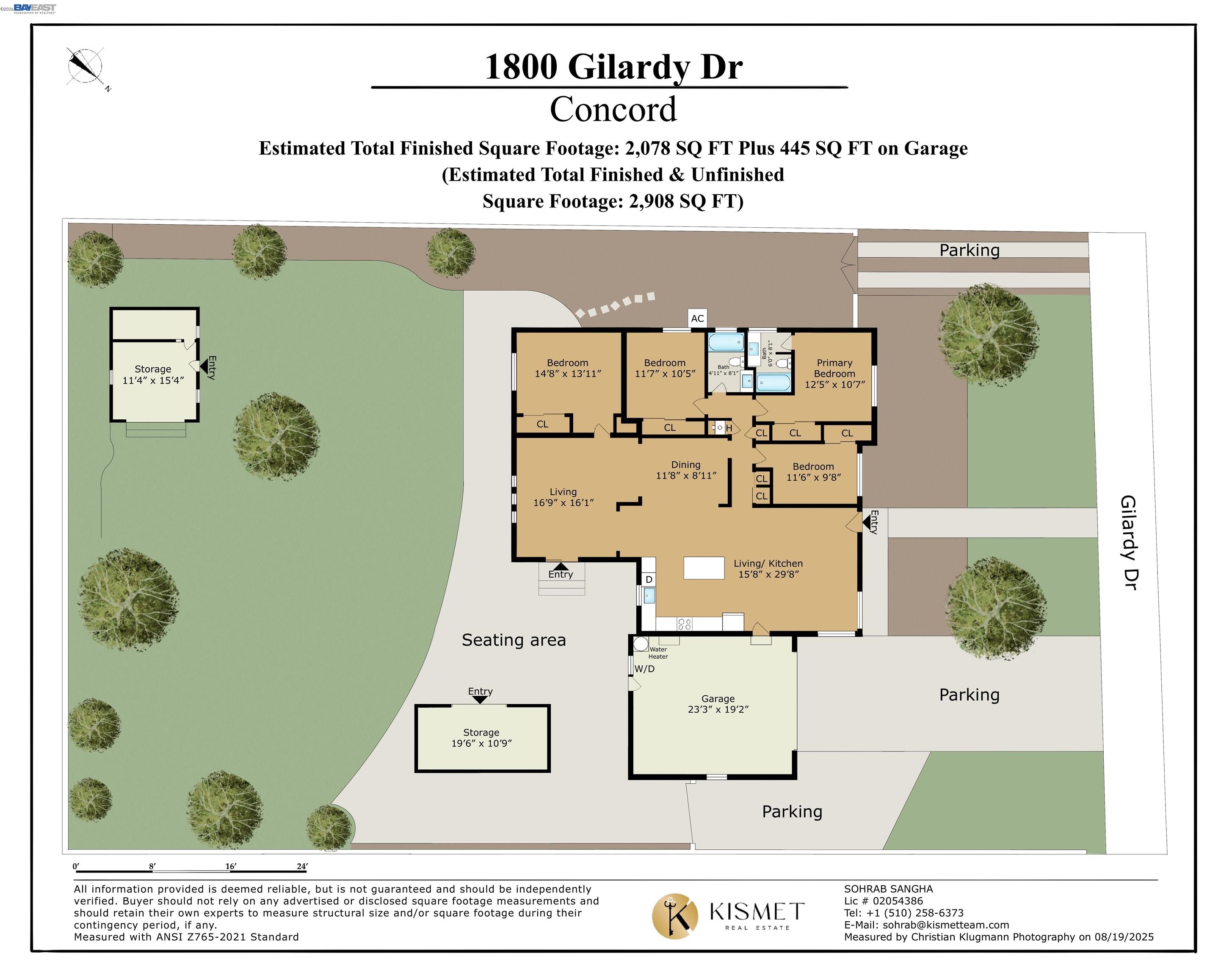 Detail Gallery Image 40 of 40 For 1800 Gilardy Dr, Concord,  CA 94518 - 4 Beds | 2 Baths