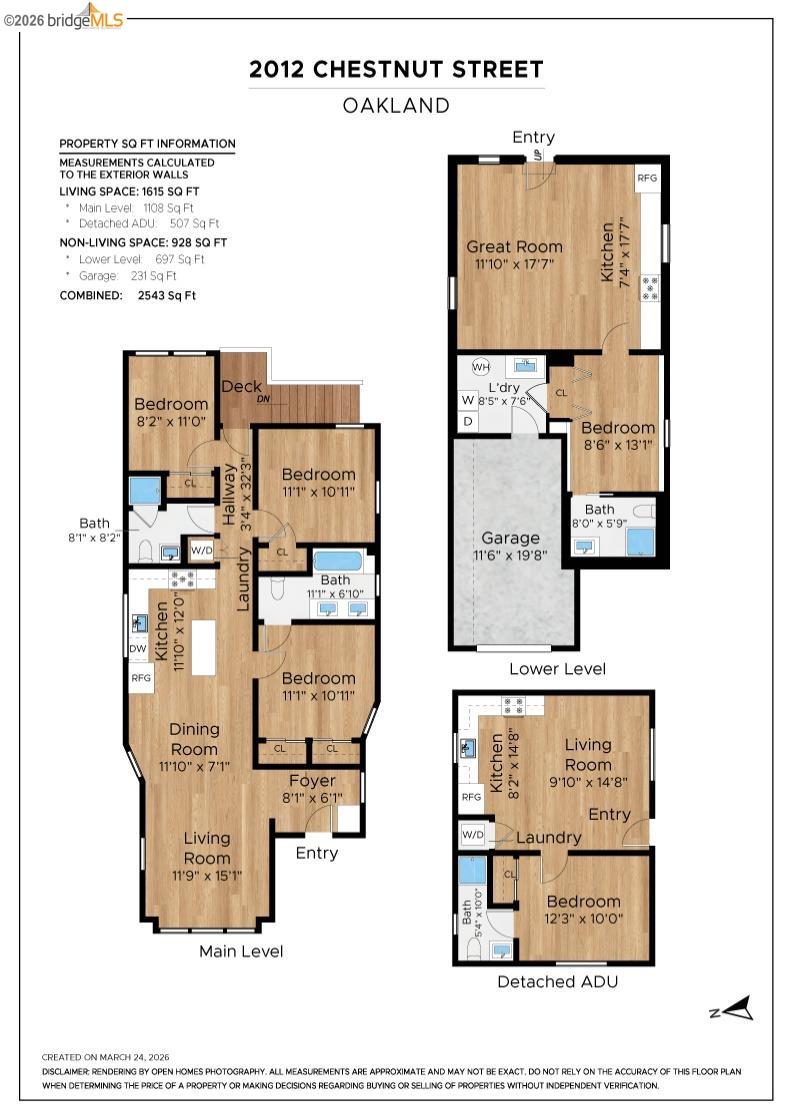 Detail Gallery Image 47 of 47 For 2012 Chestnut St, Oakland,  CA 94607 - 5 Beds | 4 Baths