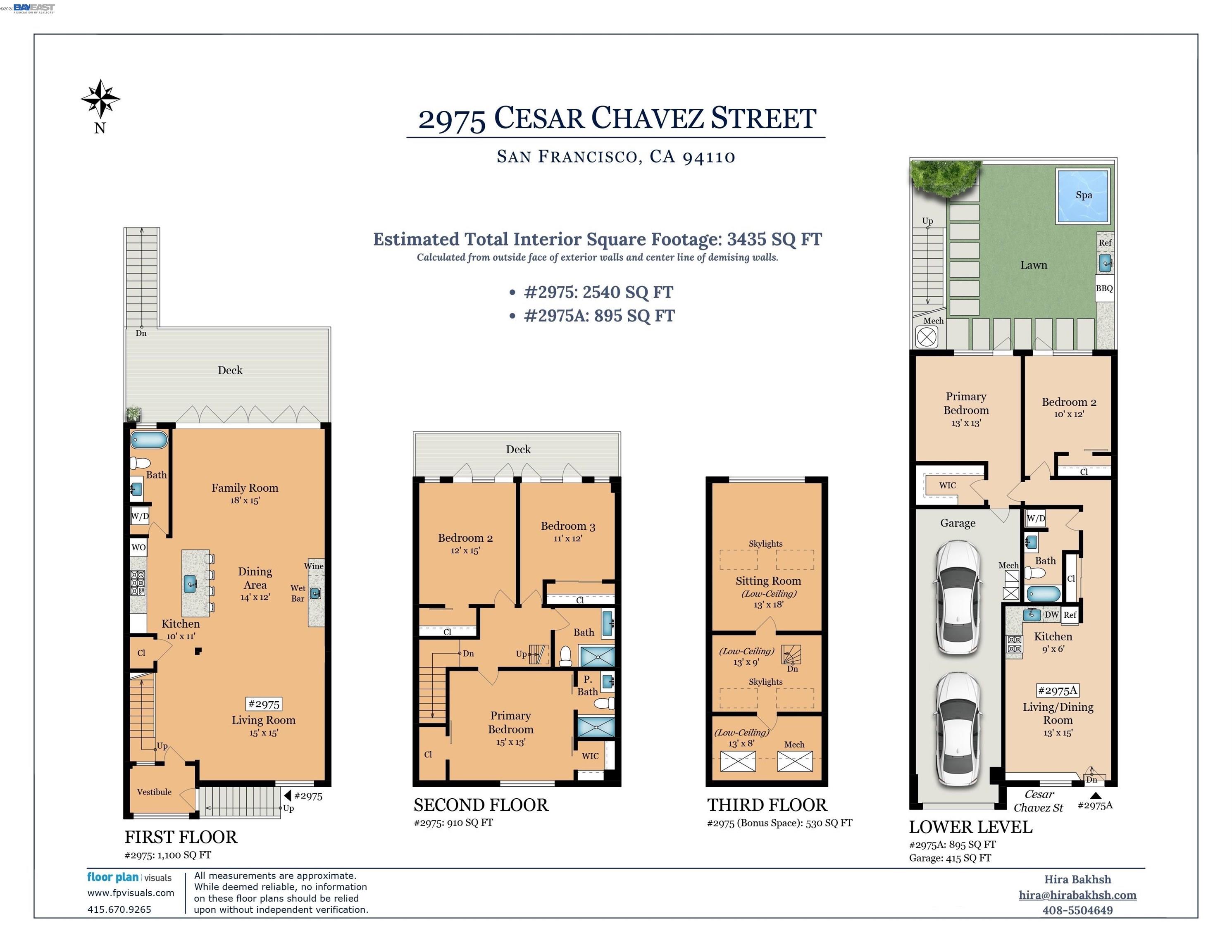 Detail Gallery Image 58 of 59 For 2975 Cesar Chavez St, San Francisco,  CA 94110 - 5 Beds | 4 Baths