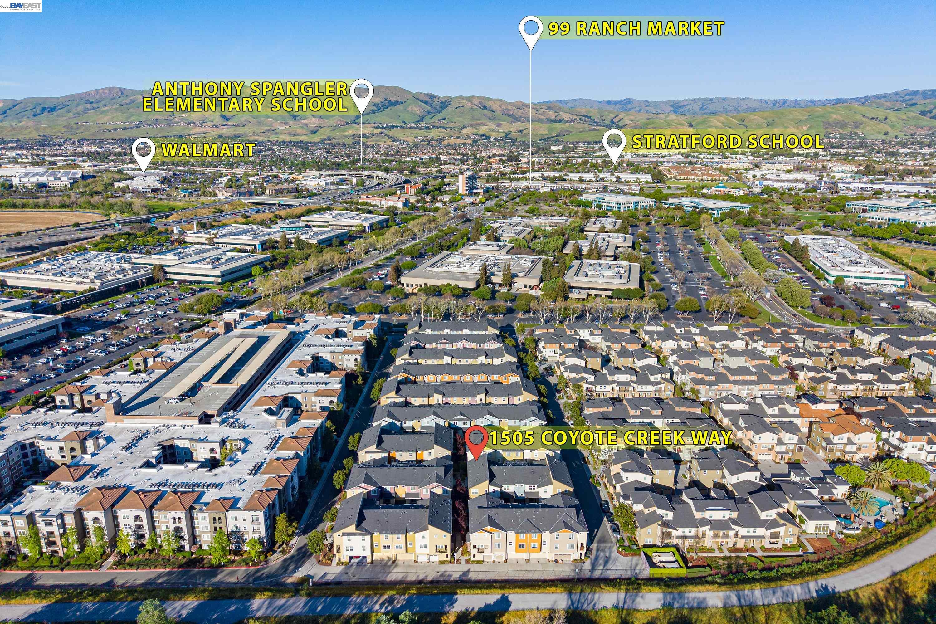 Detail Gallery Image 33 of 37 For 1505 Coyote Creek Way, Milpitas,  CA 95035 - 2 Beds | 2/1 Baths