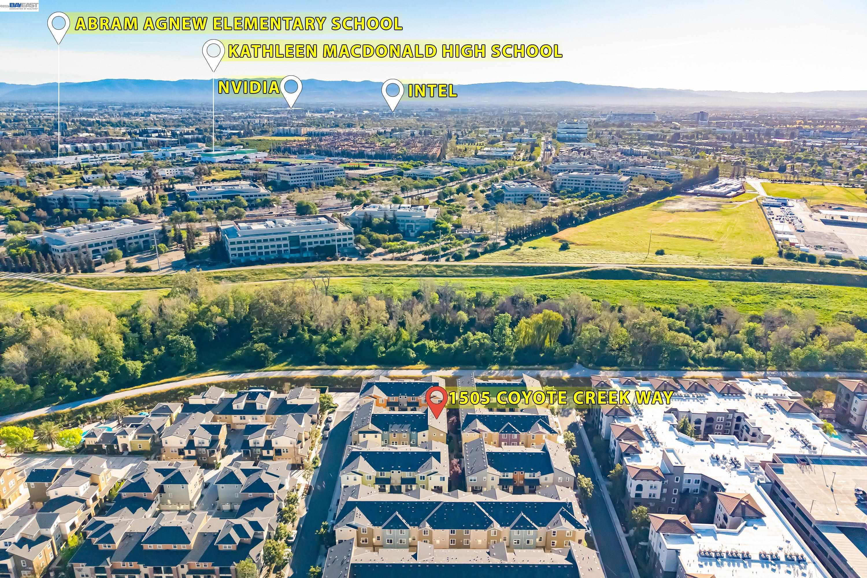 Detail Gallery Image 35 of 37 For 1505 Coyote Creek Way, Milpitas,  CA 95035 - 2 Beds | 2/1 Baths