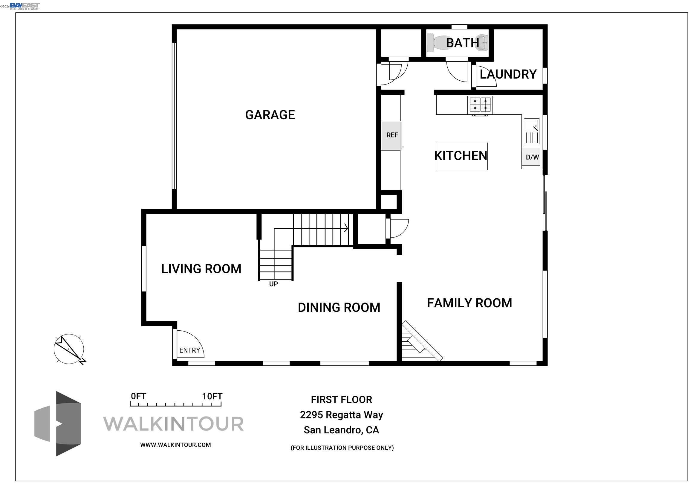 Detail Gallery Image 39 of 40 For 2295 Regatta Way, San Leandro,  CA 94579 - 4 Beds | 2/1 Baths