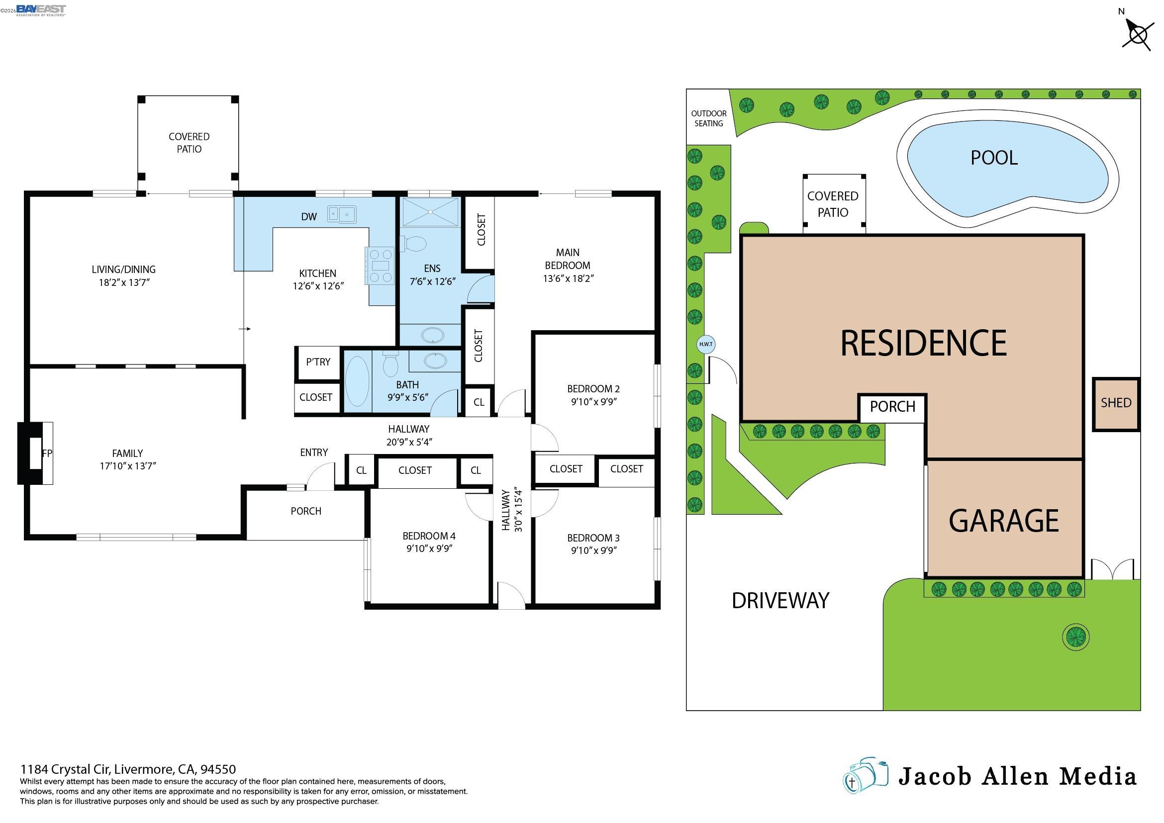 Detail Gallery Image 5 of 42 For 1184 Crystal Cir, Livermore,  CA 94550 - 4 Beds | 2 Baths