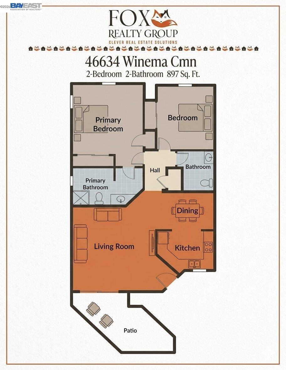 Detail Gallery Image 31 of 31 For 46636 Winema Cmn, Fremont,  CA 94539 - 2 Beds | 2 Baths