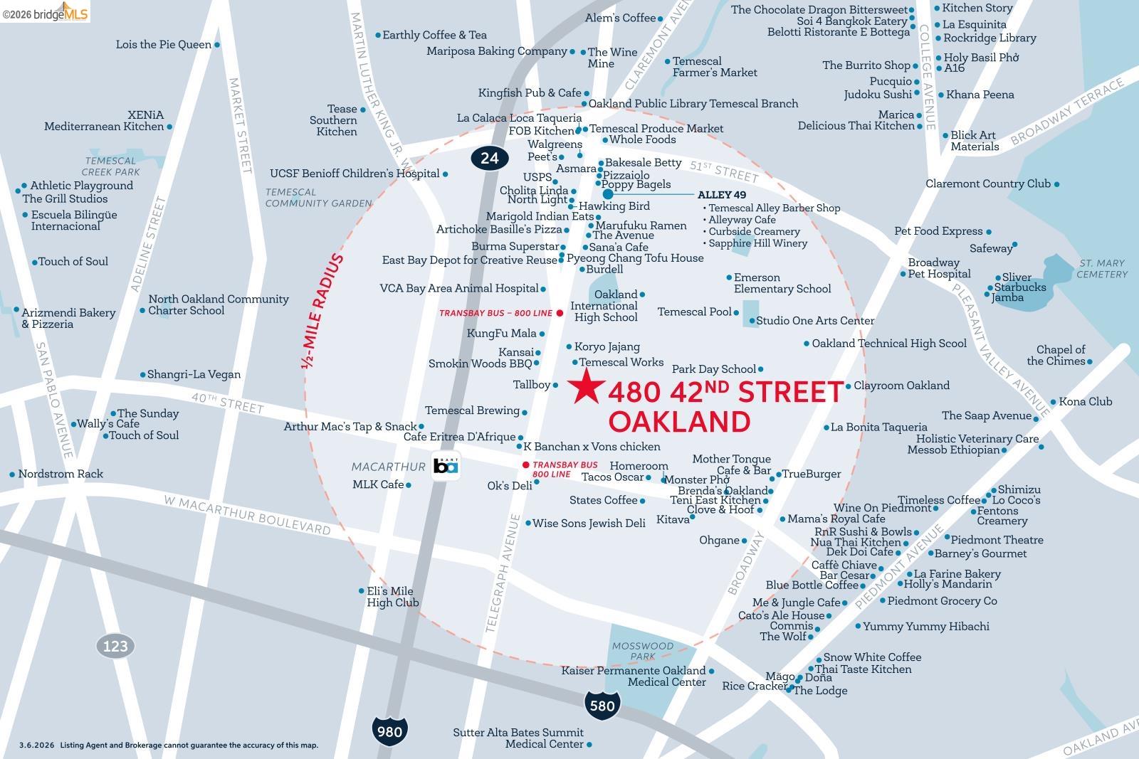 Detail Gallery Image 42 of 42 For 480 42nd St #E,  Oakland,  CA 94609 - 3 Beds | 1/1 Baths