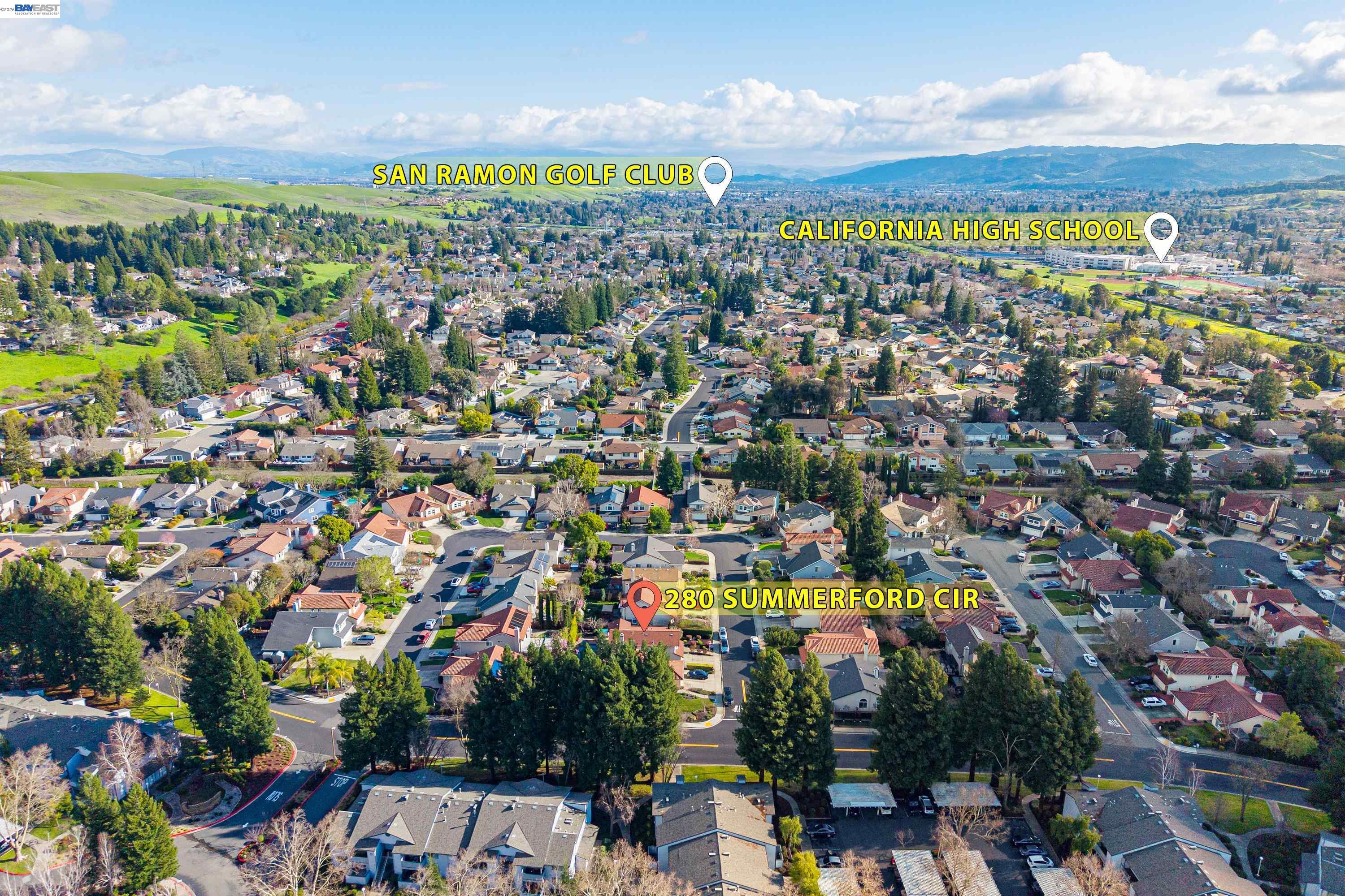 Detail Gallery Image 57 of 60 For 280 Summerford Cir, San Ramon,  CA 94583 - 4 Beds | 3 Baths