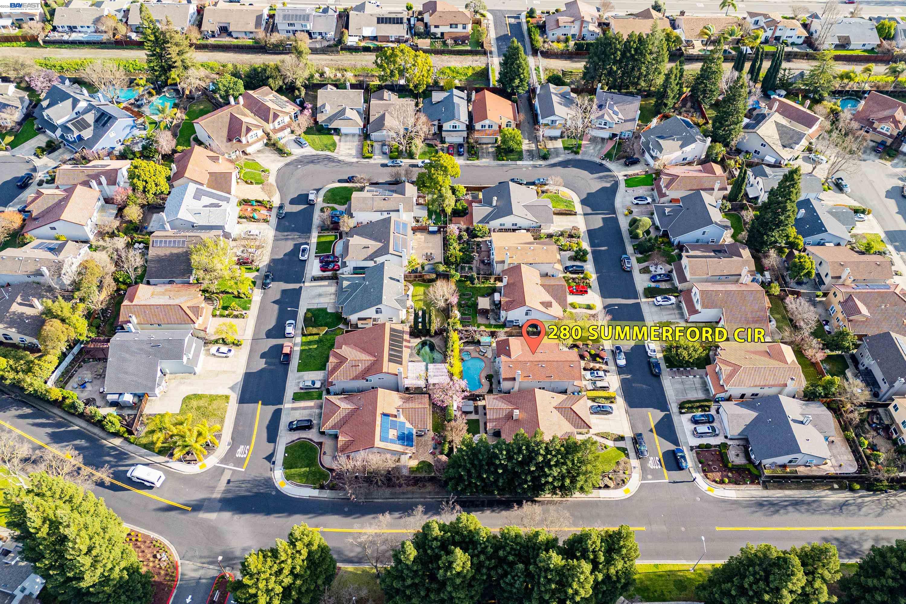 Detail Gallery Image 58 of 60 For 280 Summerford Cir, San Ramon,  CA 94583 - 4 Beds | 3 Baths