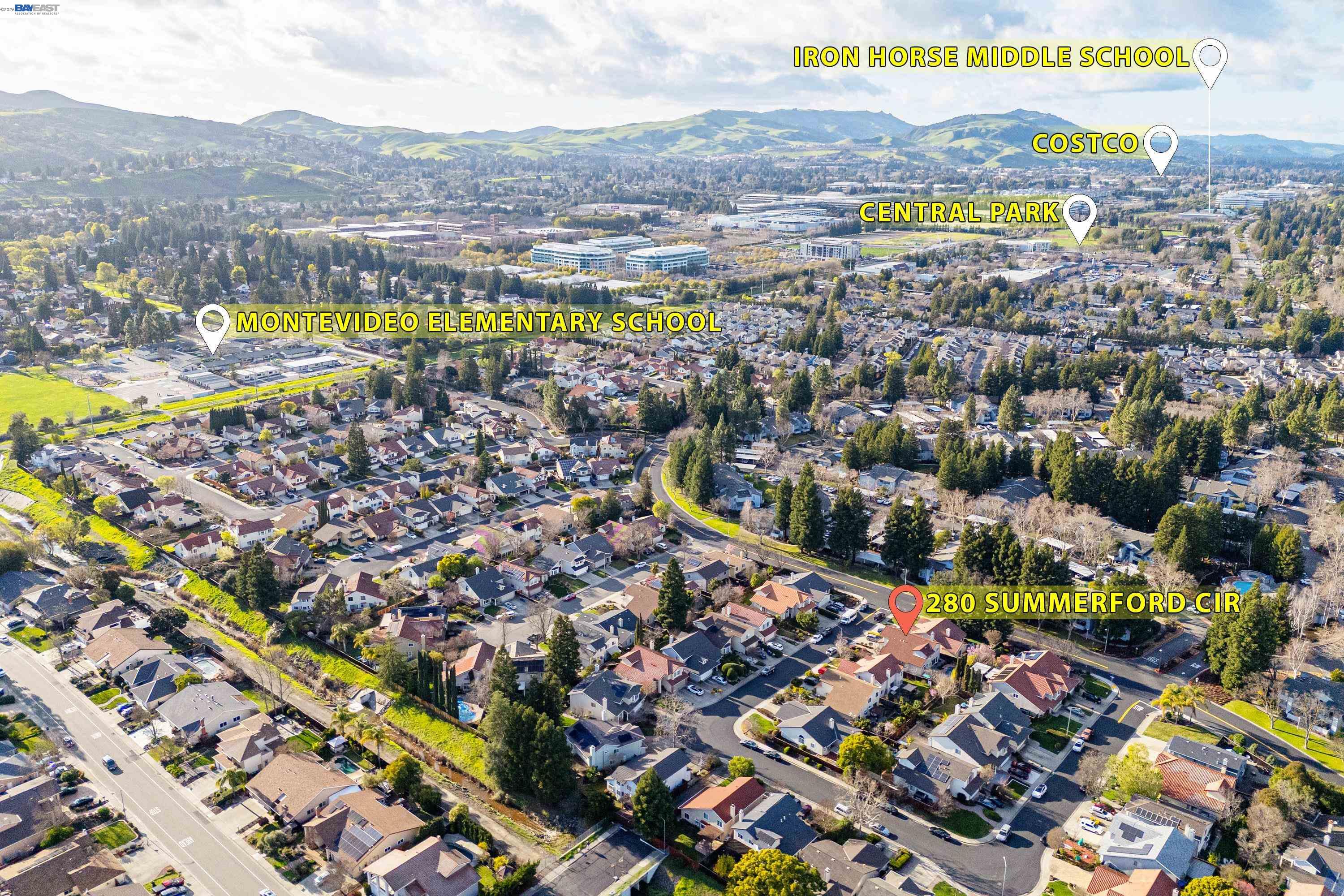 Detail Gallery Image 59 of 60 For 280 Summerford Cir, San Ramon,  CA 94583 - 4 Beds | 3 Baths