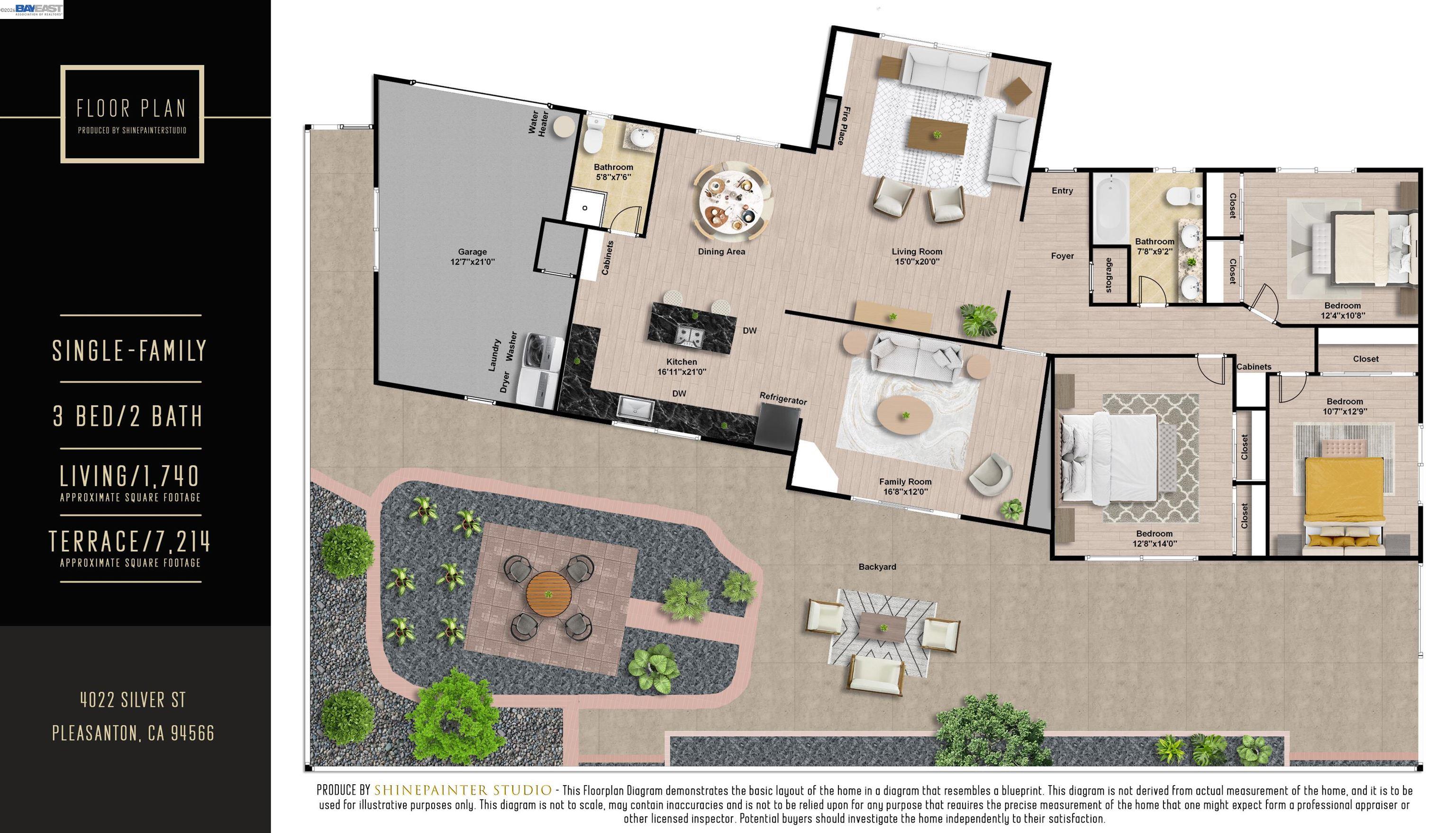 Detail Gallery Image 51 of 51 For 4022 Silver St, Pleasanton,  CA 94566 - 3 Beds | 2 Baths