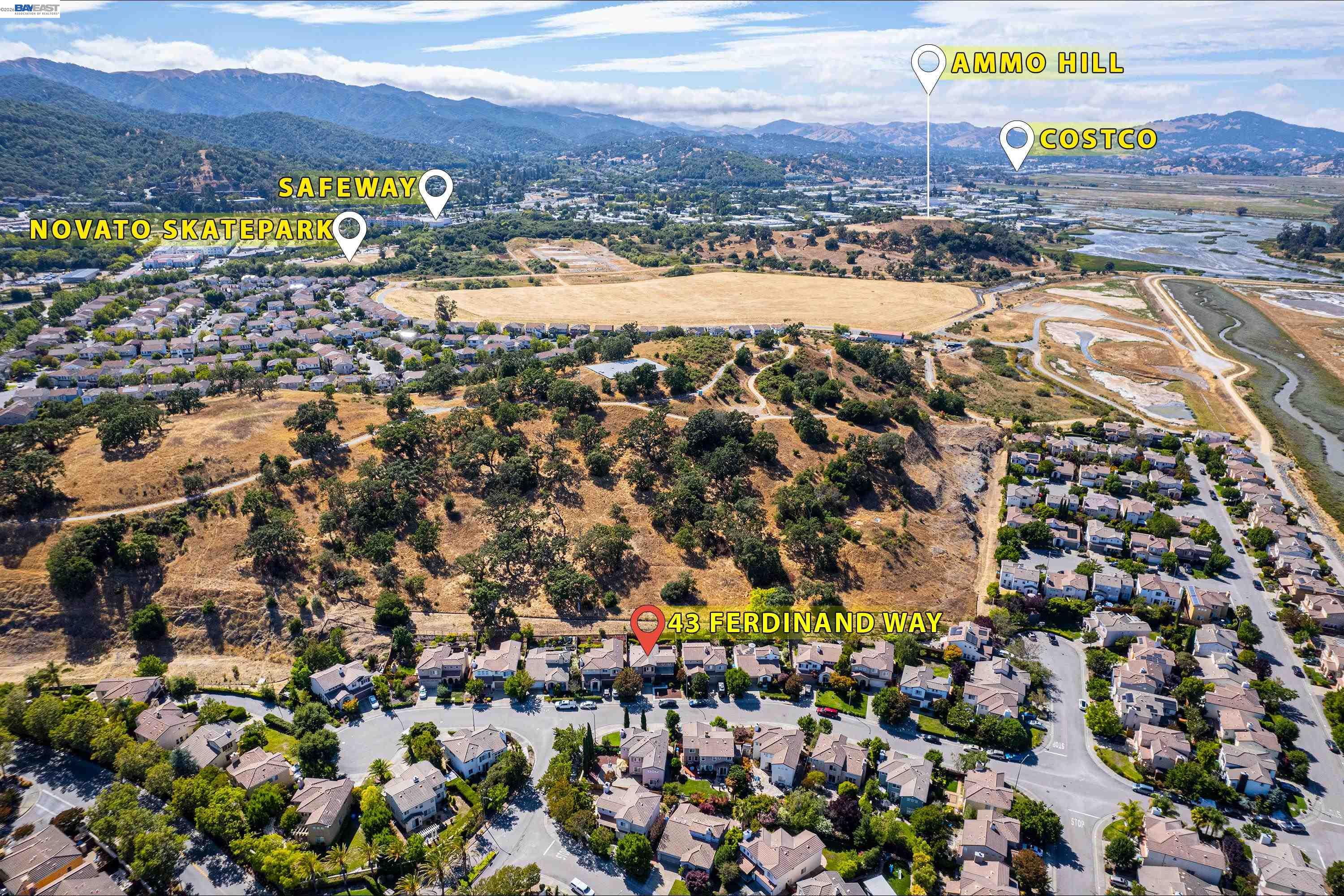 Detail Gallery Image 38 of 43 For 43 Ferdinand Way, Novato,  CA 94949 - 3 Beds | 2/1 Baths