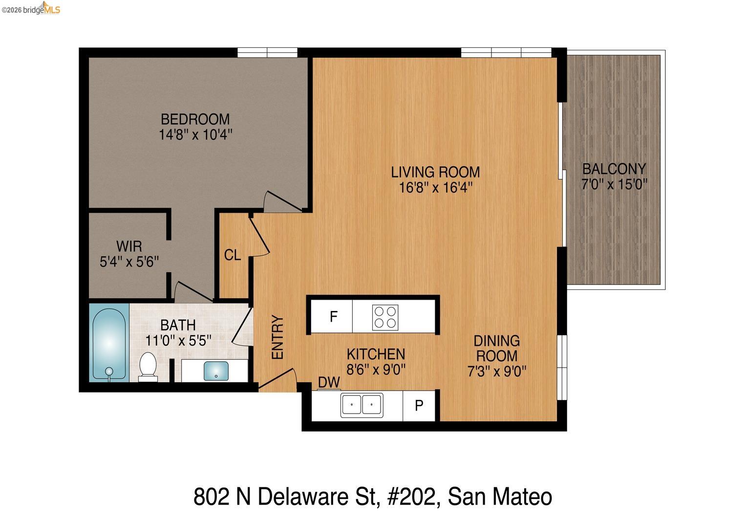 Detail Gallery Image 22 of 32 For 802 N Delaware St Apt 202,  San Mateo,  CA 94401 - 1 Beds | 1 Baths