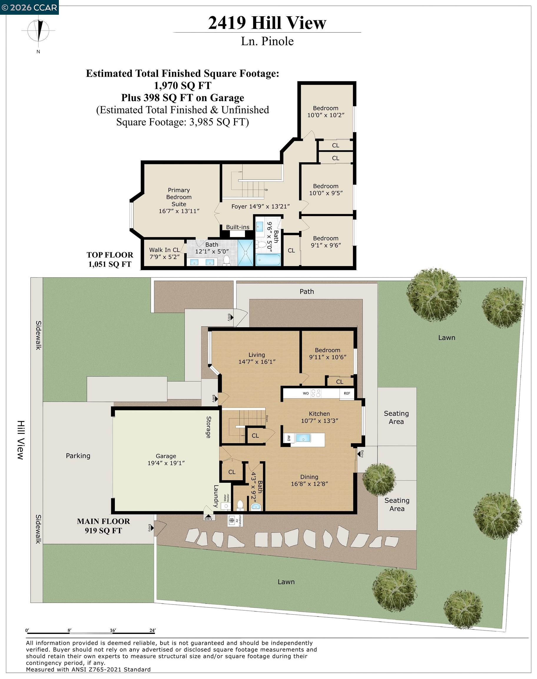 Detail Gallery Image 41 of 60 For 2419 Hill View Ln, Pinole,  CA 94564 - 5 Beds | 2/1 Baths