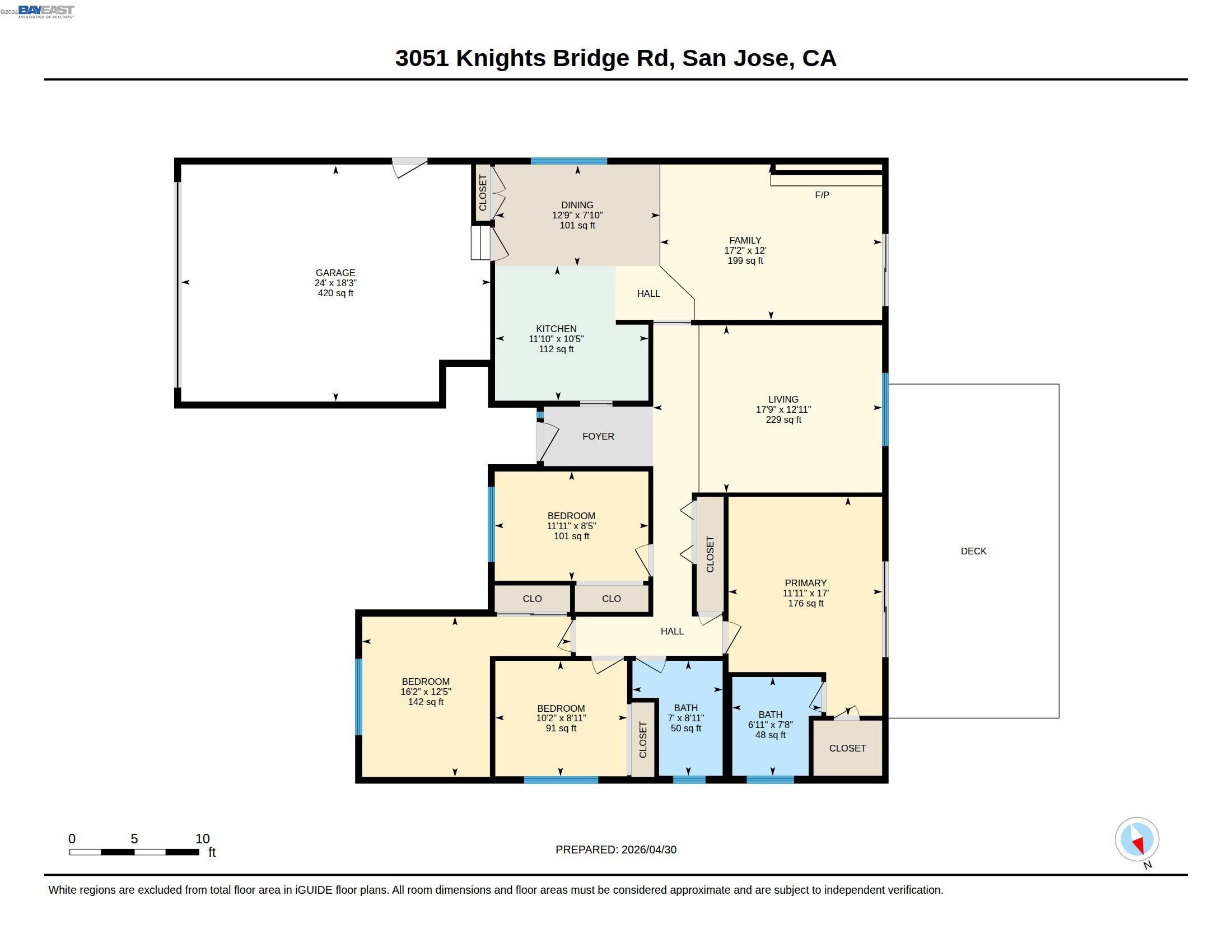 3051 Knights Bridge Rd, San Jose, CA, 95132