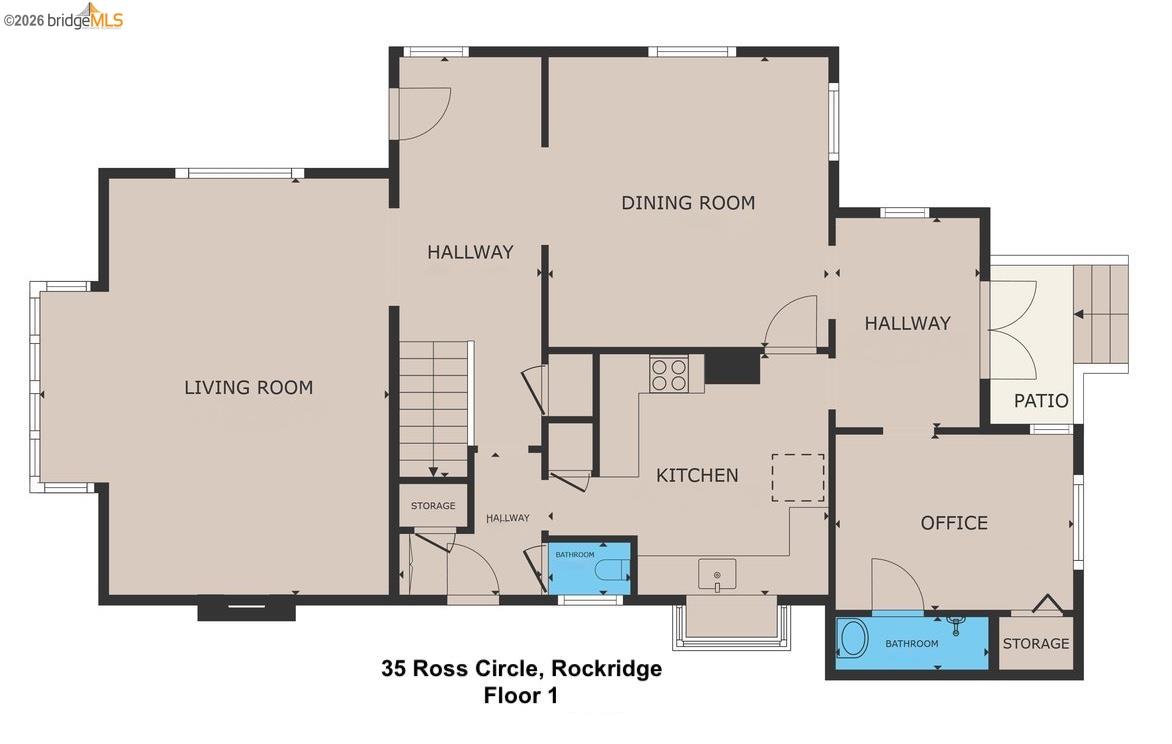 35 Ross Cir, Oakland, CA, 94618