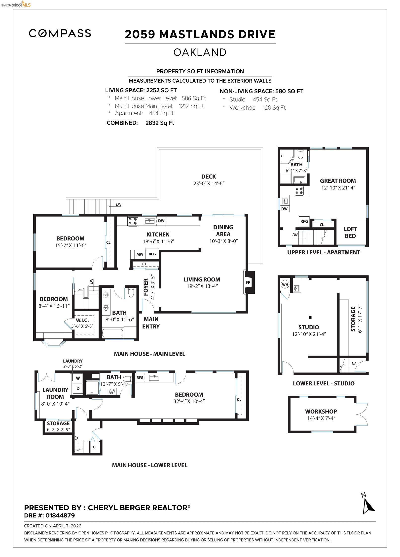 Detail Gallery Image 59 of 59 For 2059 Mastlands Dr, Oakland,  CA 94611 - 3 Beds | 3 Baths