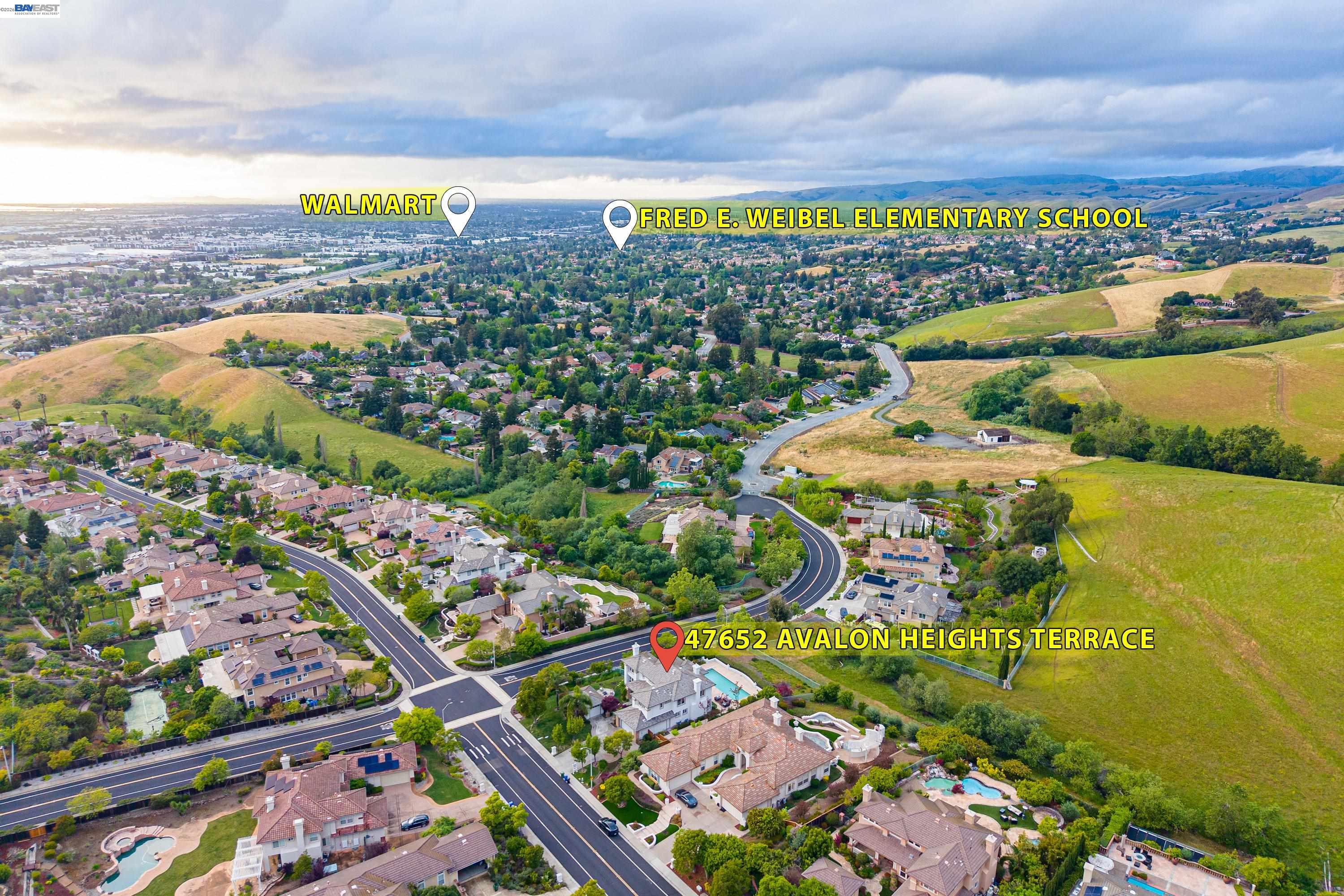 Detail Gallery Image 68 of 70 For 47652 Avalon Heights Ter, Fremont,  CA 94539 - 4 Beds | 3/1 Baths