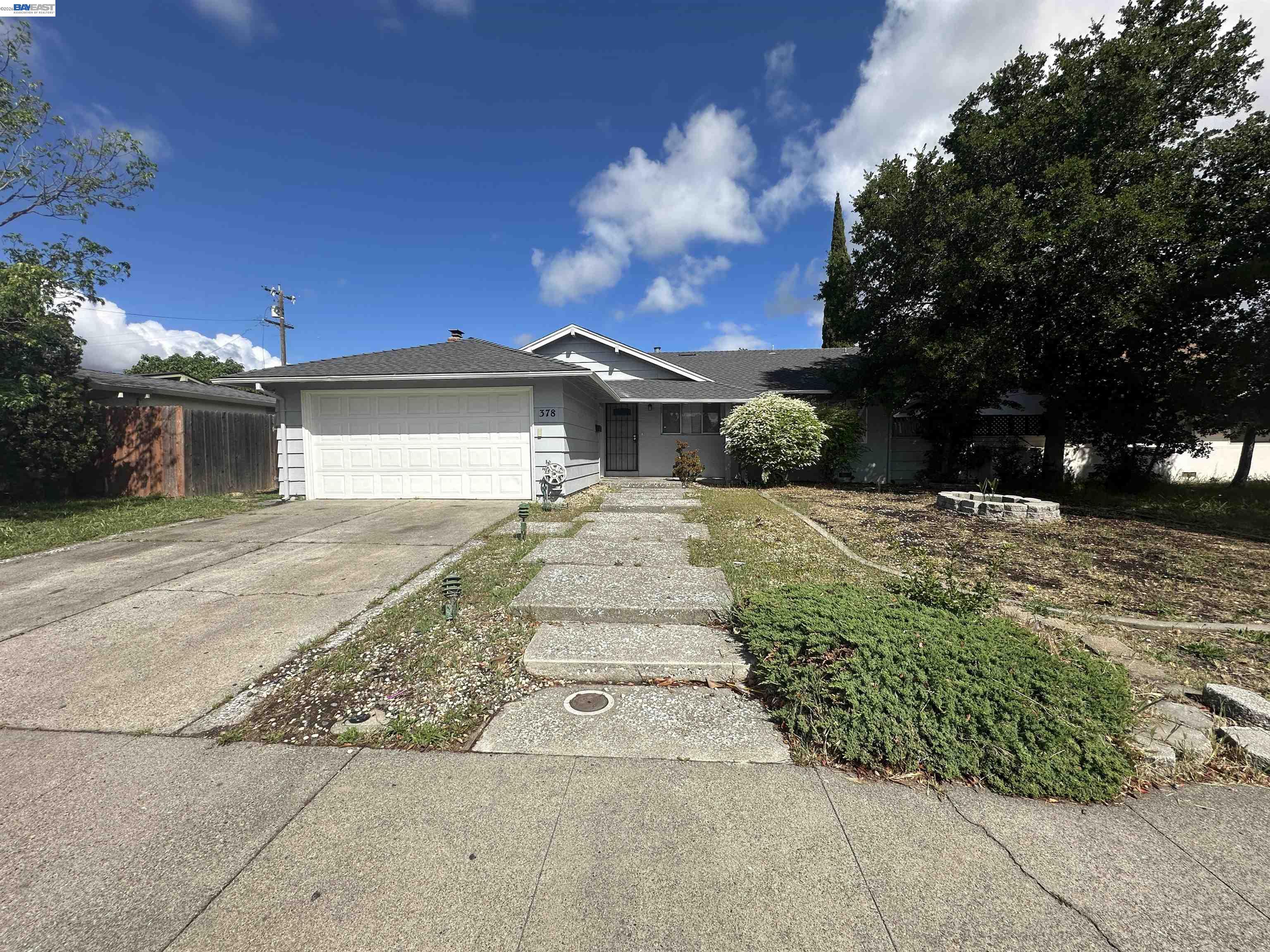 **MOVE-IN READY CHARMER NEAR TRAVIS AFB!** Welcome to this beautifully maintained 3-bedroom, 2-bathroom single-story ranch home offering 1,274 square feet of comfortable living space on a generous 6,098 sq ft lot. Built in 1959, this classic mid-century gem has been lovingly cared for and is in excellent condition throughout.  **STUNNING HARDWOOD FLOORS** flow throughout the main living areas, adding warmth and timeless elegance to this inviting home. The updated kitchen features modern appliances and ample cabinet space, perfect for the home chef. Both bathrooms have been tastefully updated with contemporary fixtures and finishes.  The **single-story floor plan** offers convenient, accessible living with no stairs to climb—ideal for families with young children, multi-generational households, or anyone seeking easy one-level living. The spacious living room provides plenty of natural light and flows seamlessly into the dining area, creating an open, welcoming atmosphere for entertaining or relaxing with family.