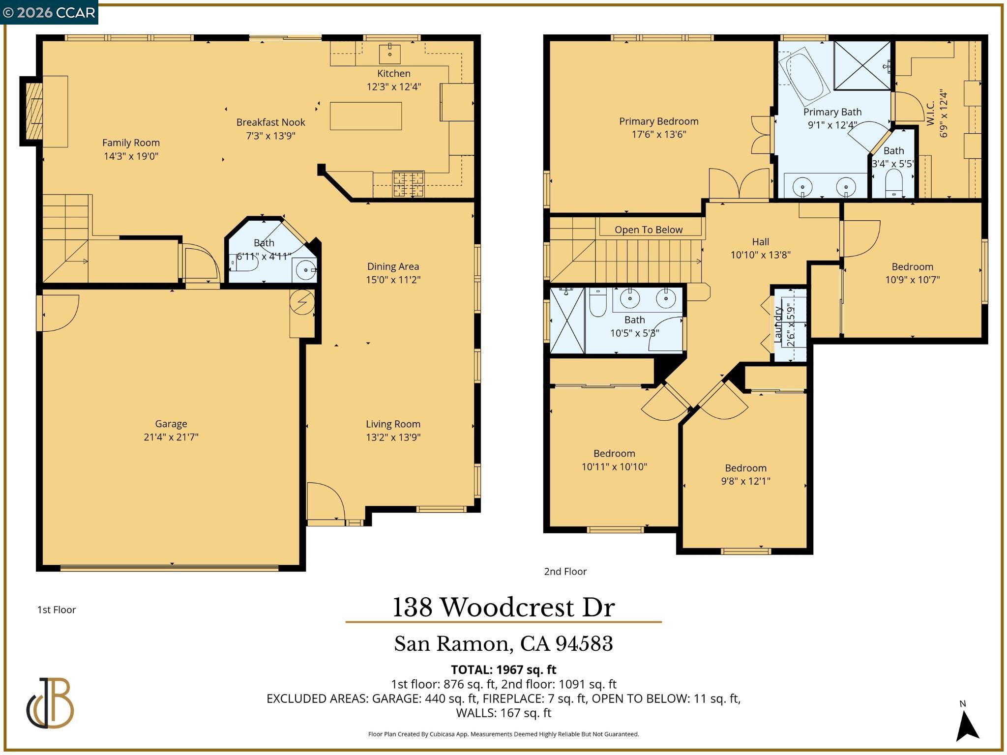 138 Woodcrest Dr, San Ramon, CA, 94583