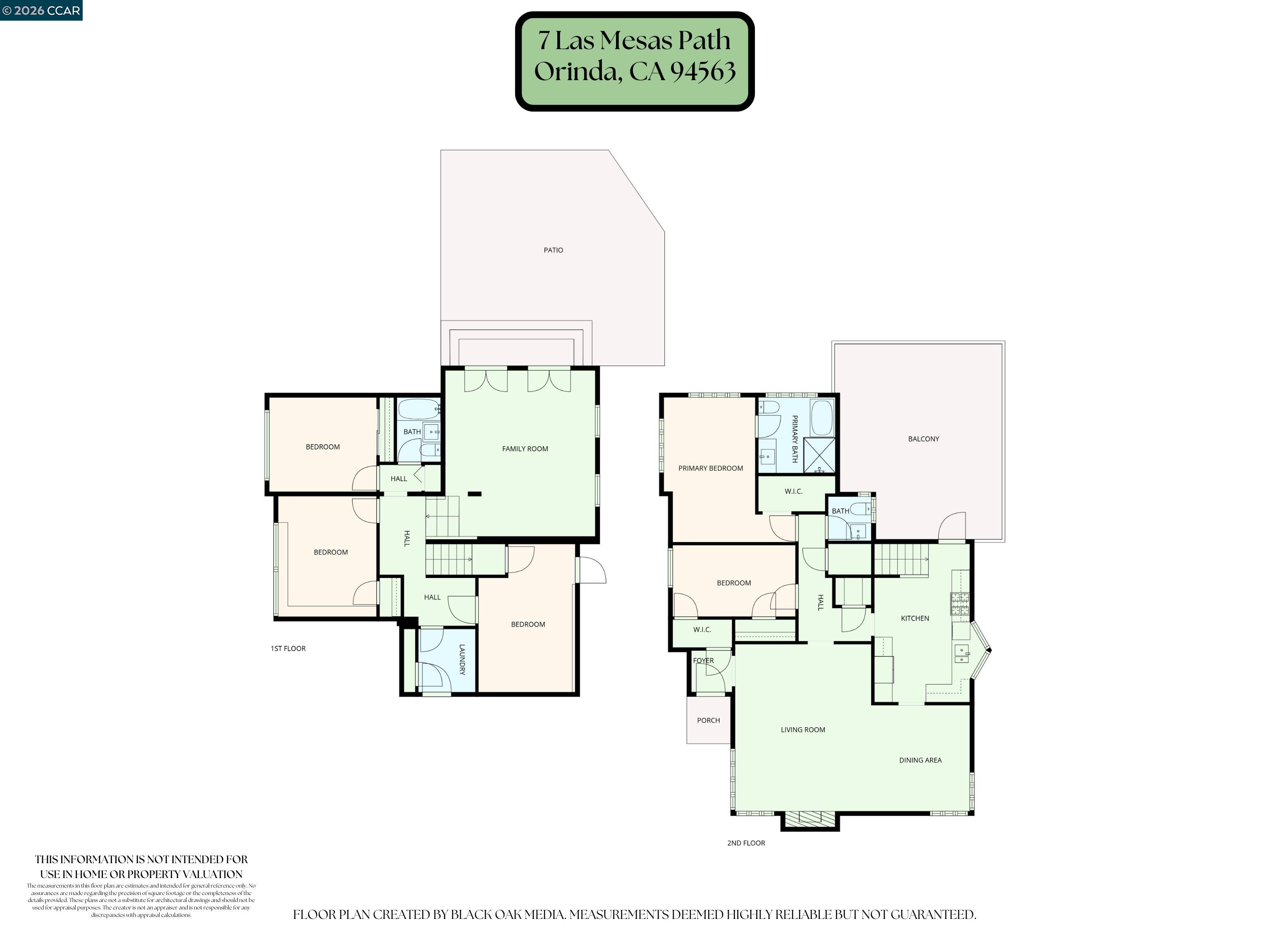 7 Las Mesas Path, Orinda, CA, 94563